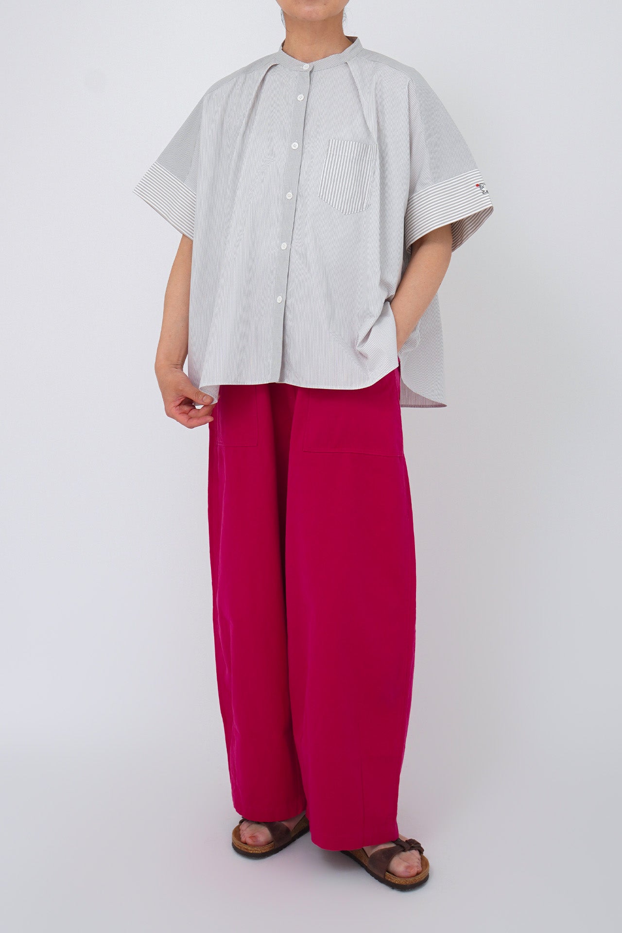 GREY/model:161cm