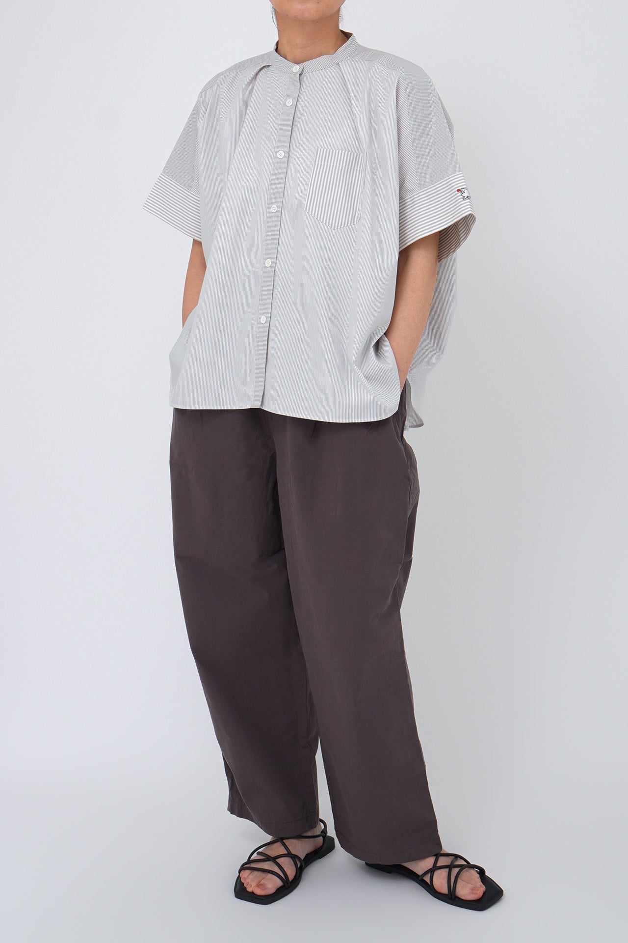 GREY/model:161cm