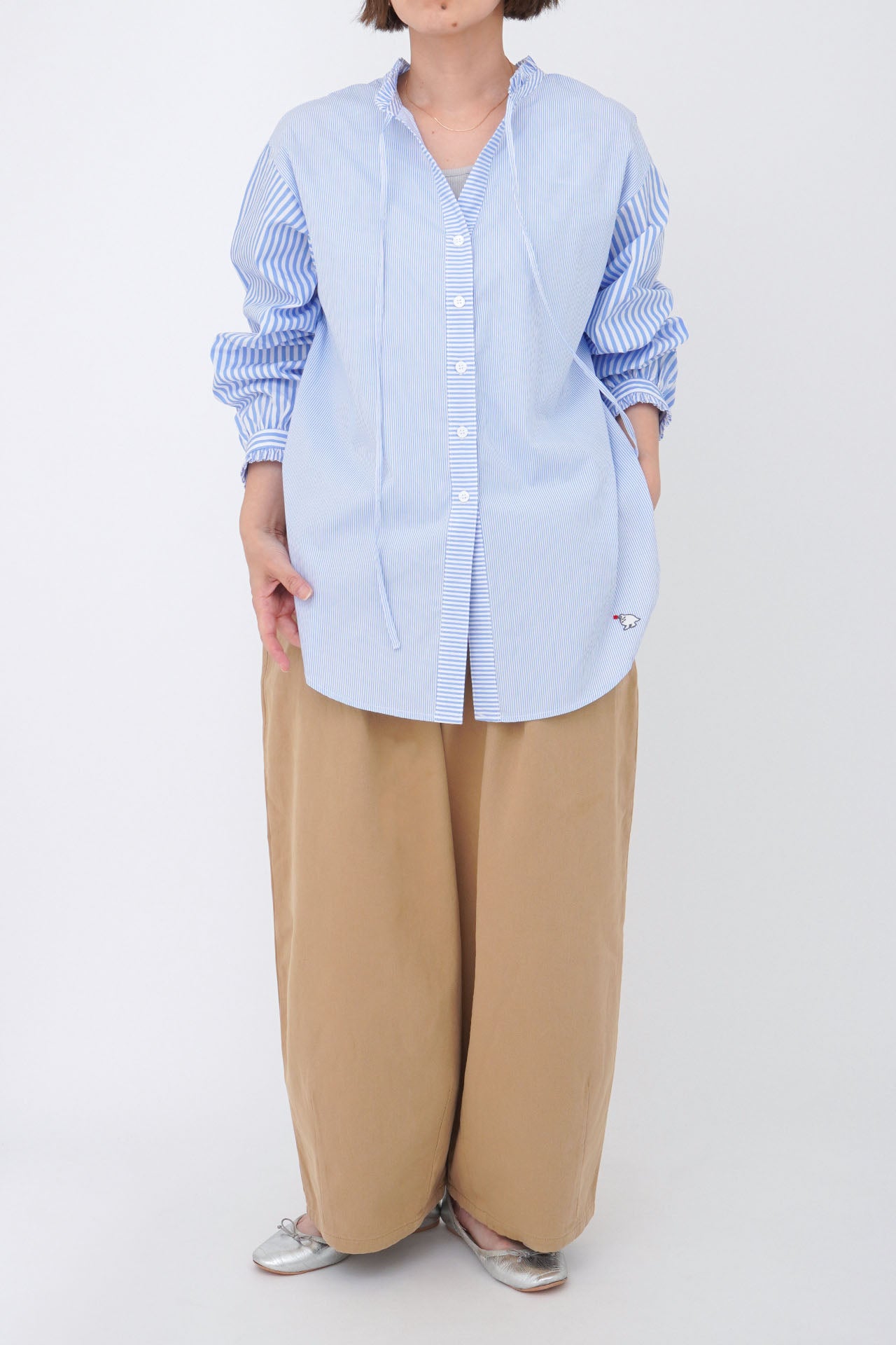 BLUE/model:158cm