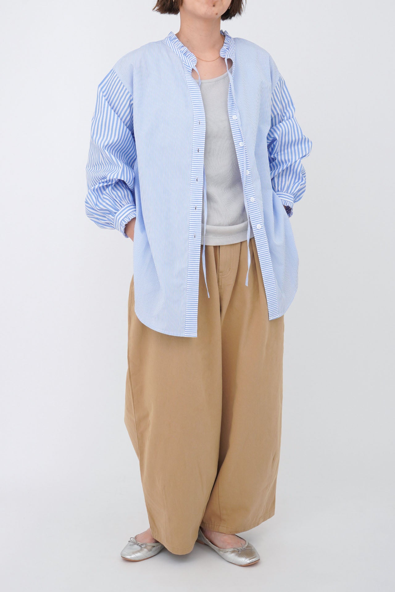 BLUE/model:158cm