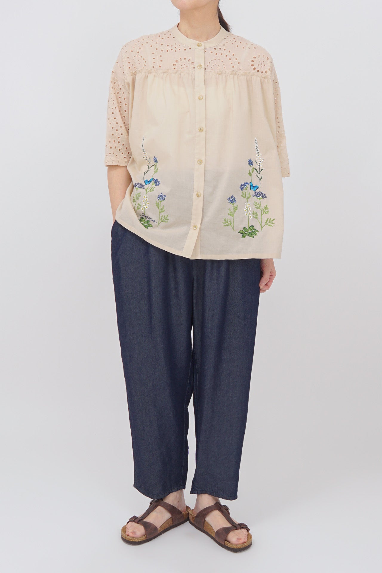 BEIGE / model：161cm