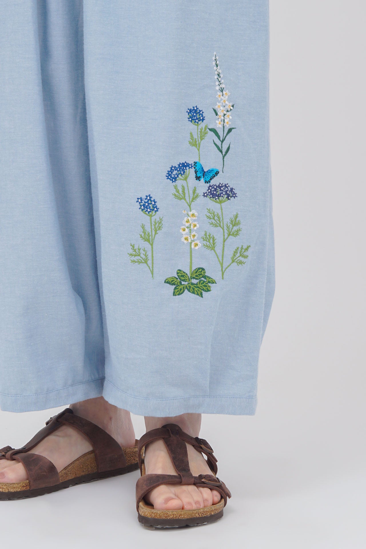 EMB plants スソタックボリュームパンツ | marble SUD(マーブル