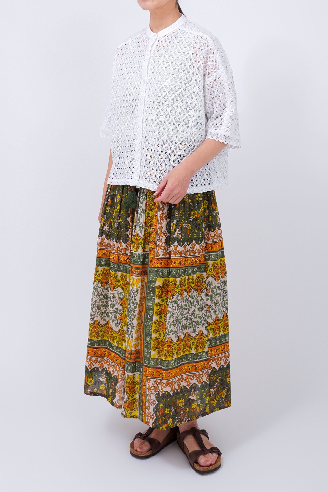 GREEN/model:161cm
