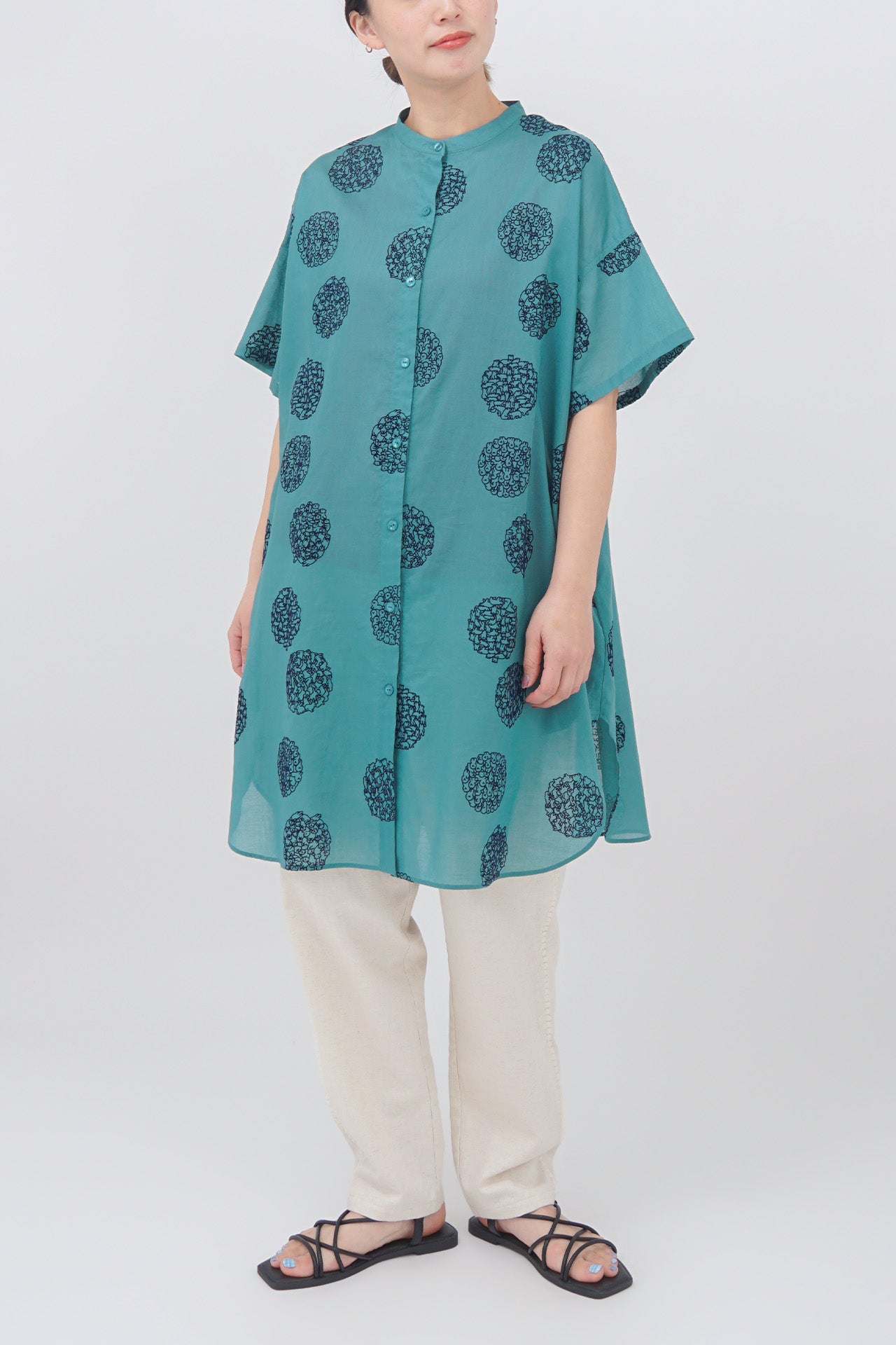 marblesud チュニック LOTS OF DOT チュニックワンピース | marble SUD(マーブルシュッド