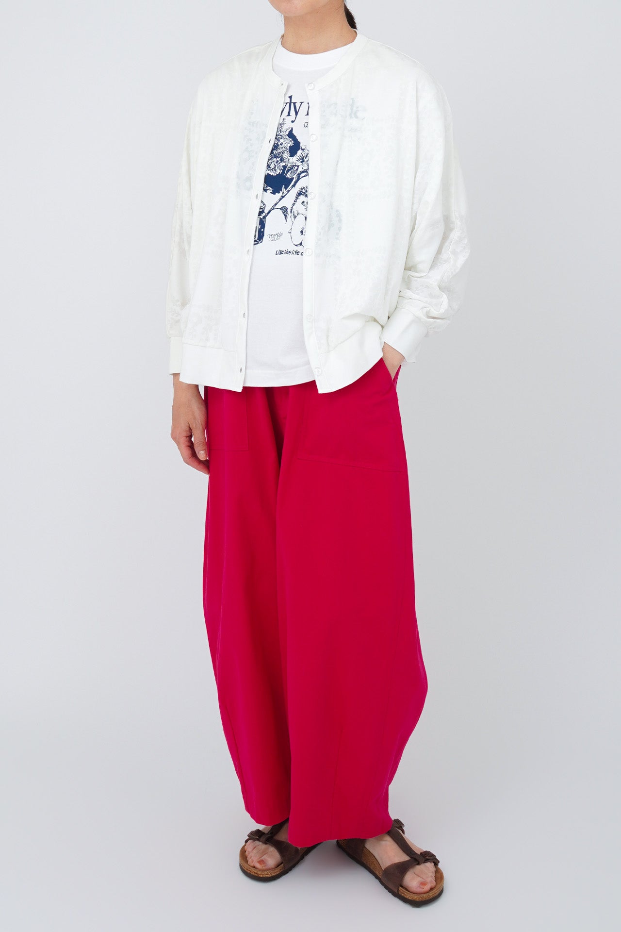 WHITE/model:161cm