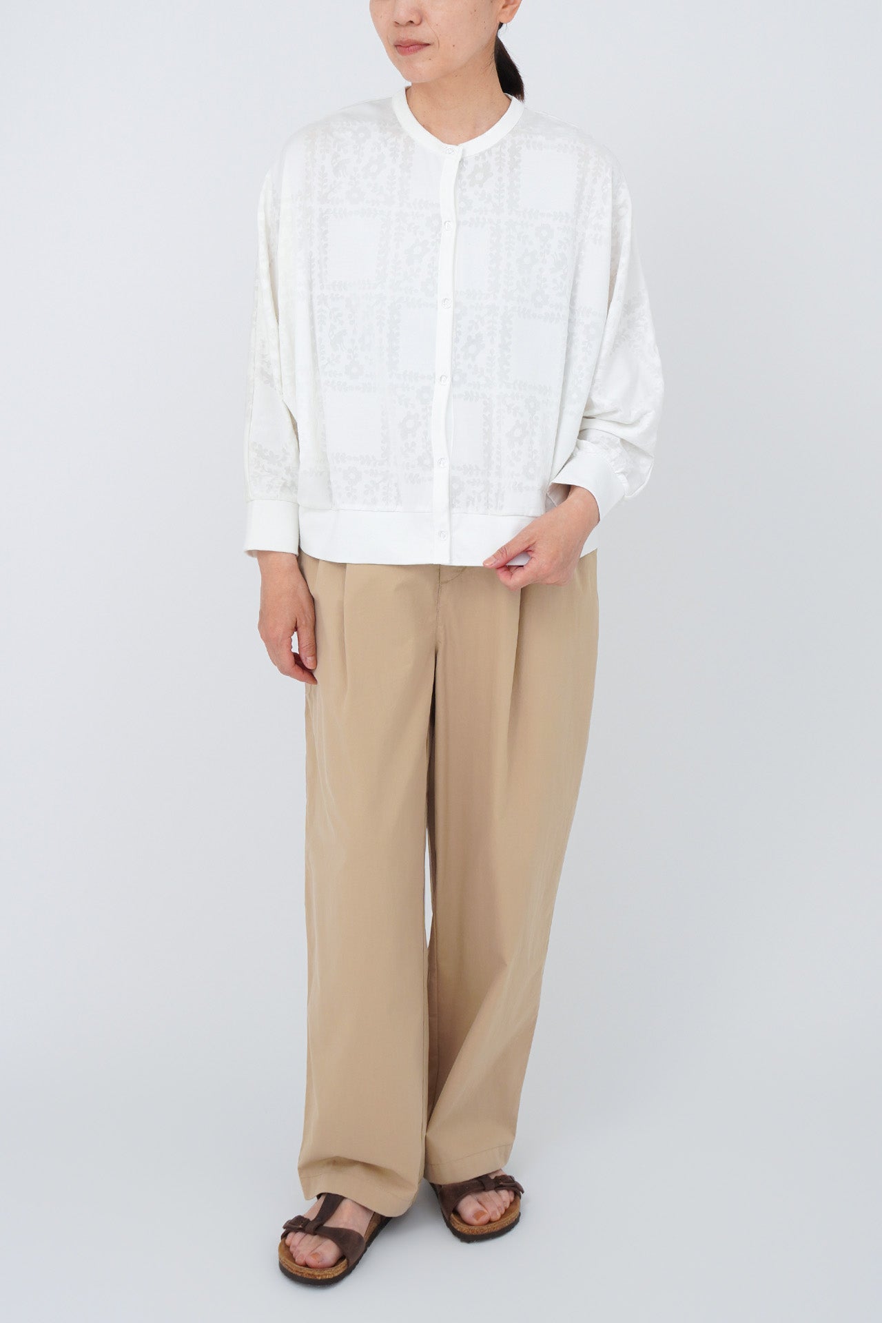 WHITE/model:161cm