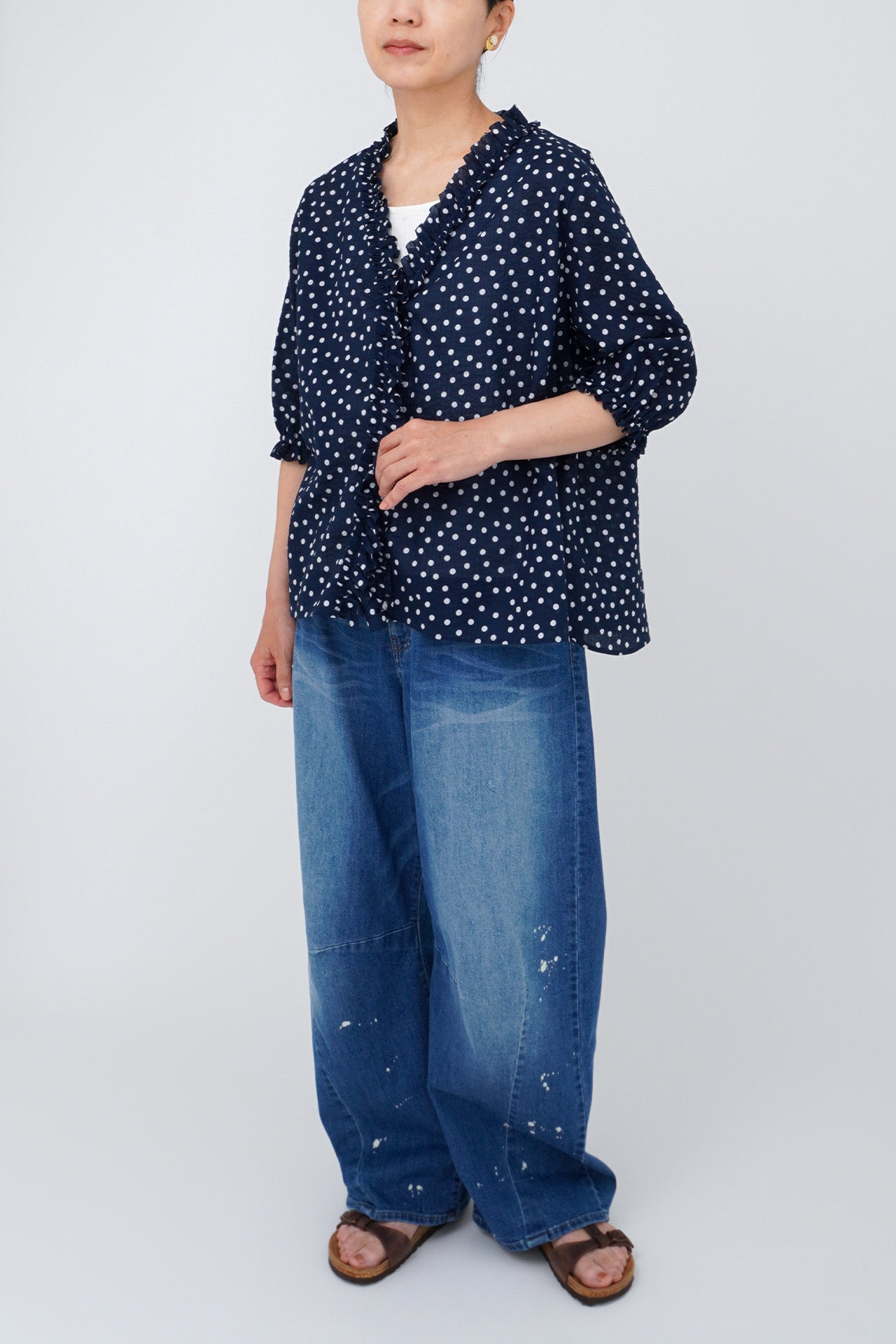 NAVY/model:161cm