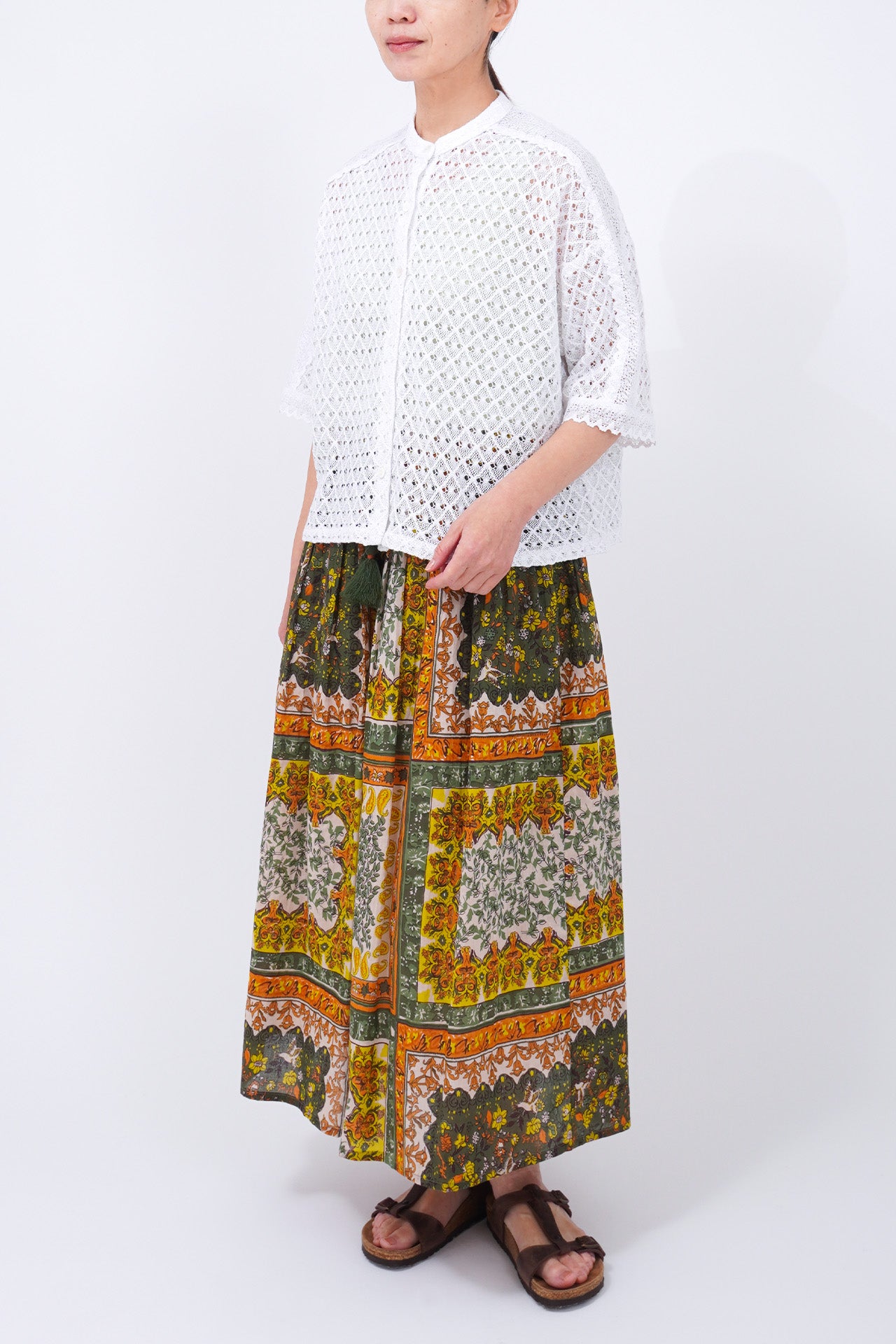 WHITE/model:161cm