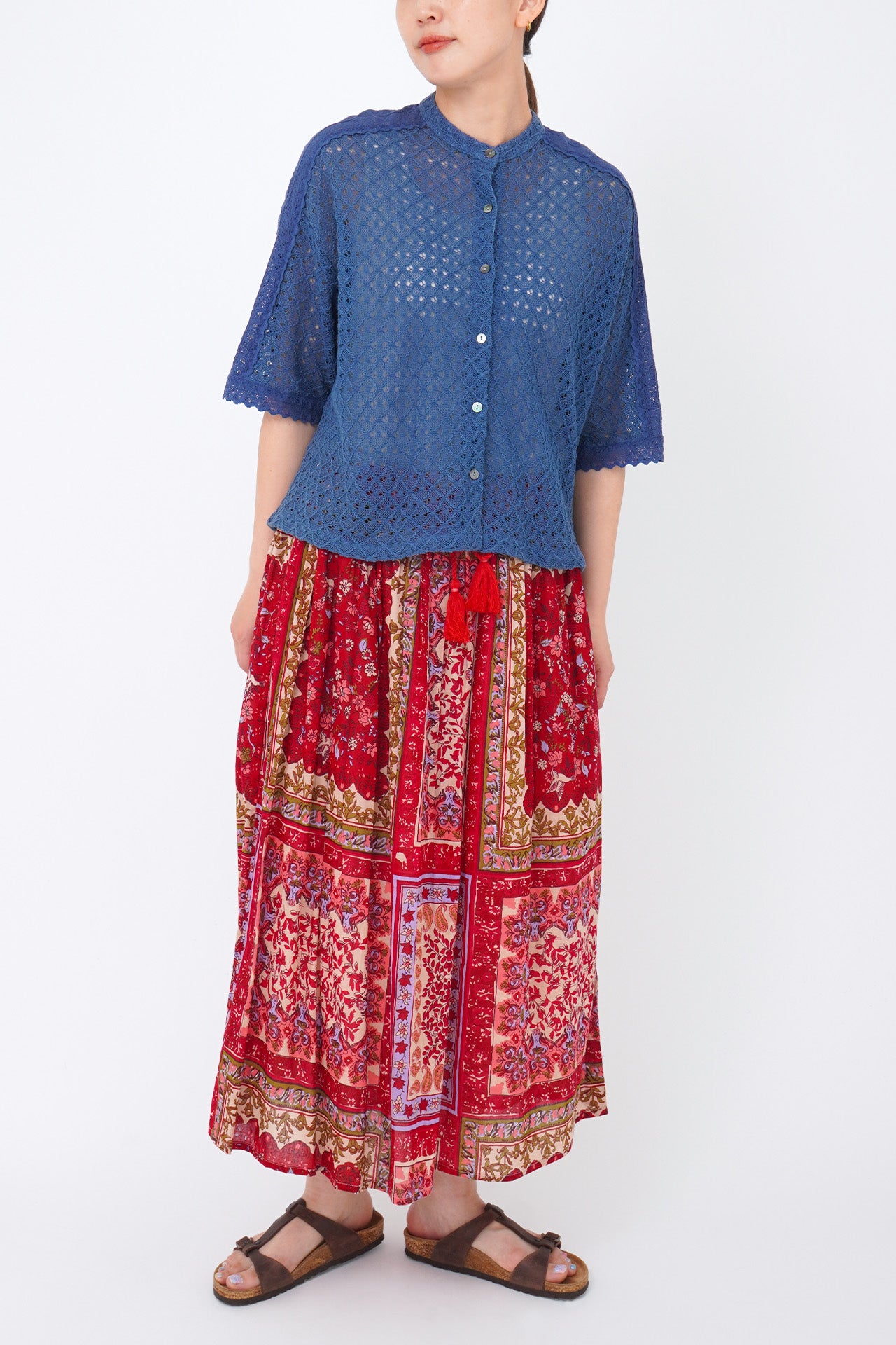 BLUE/model:168cm