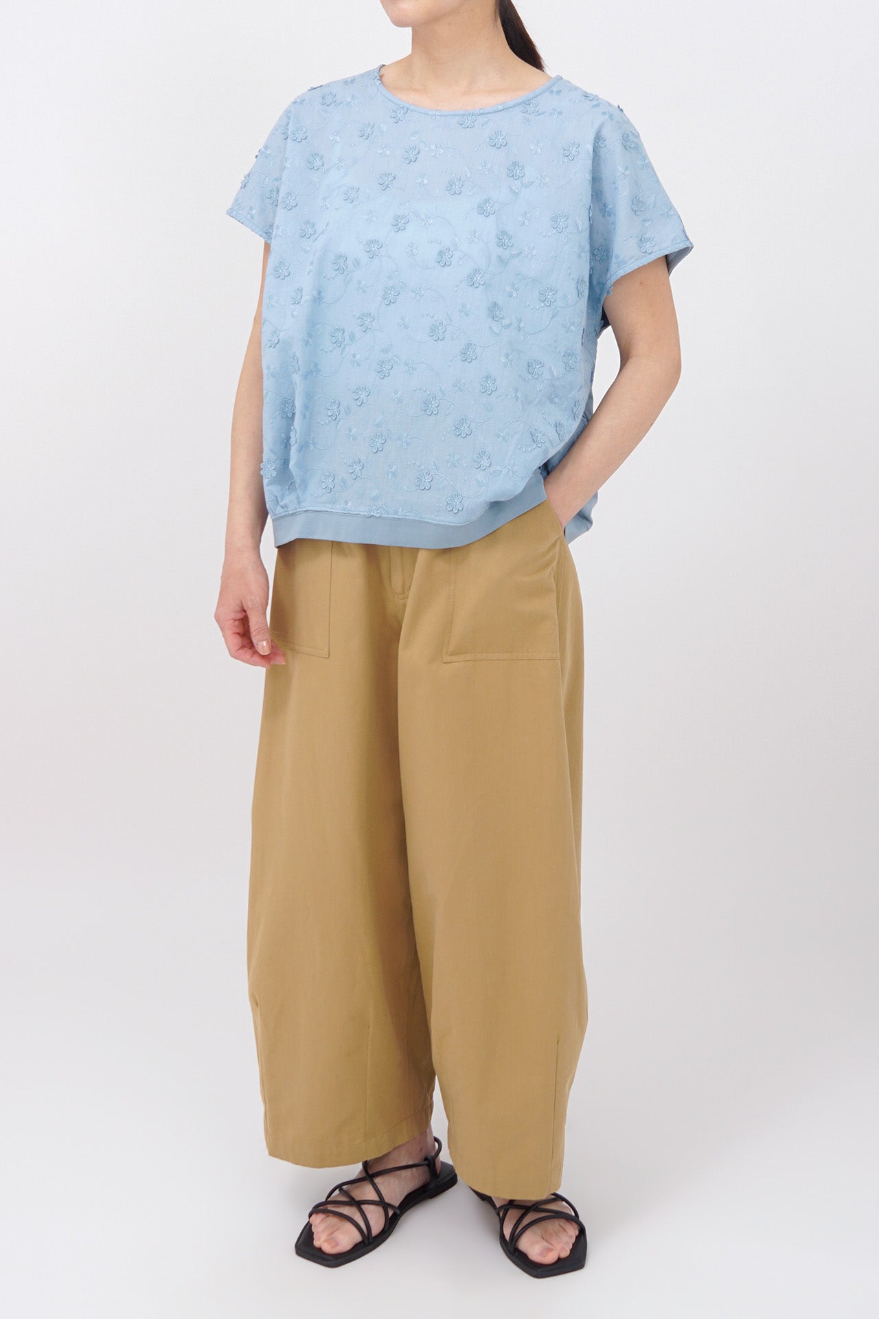 3D Lace コンビ Tシャツ | marble SUD(マーブルシュッド)公式通販