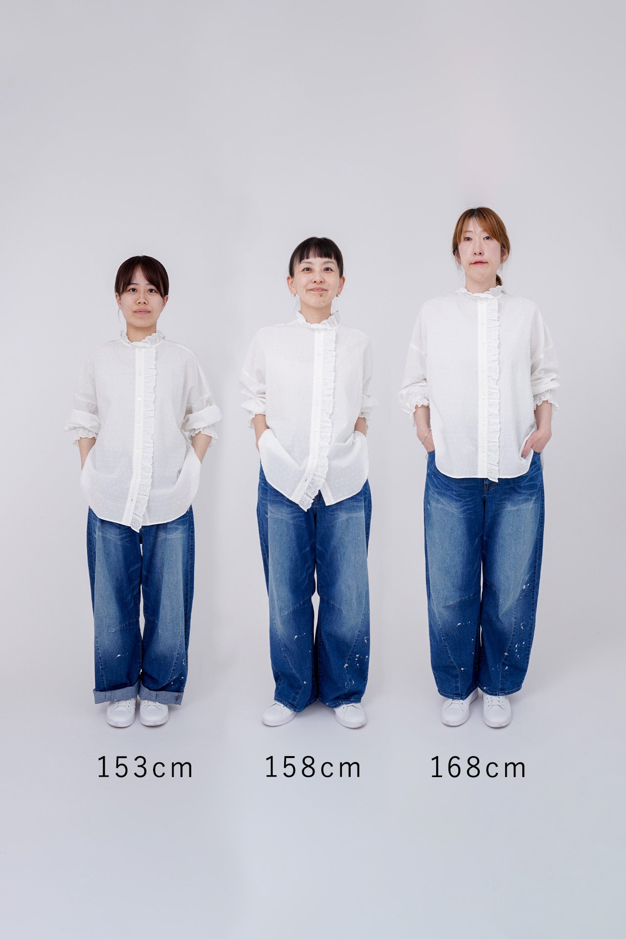 身長別比較(前)