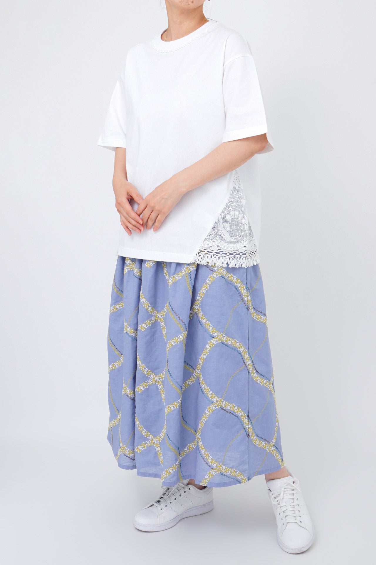 WHITE/model:158cm