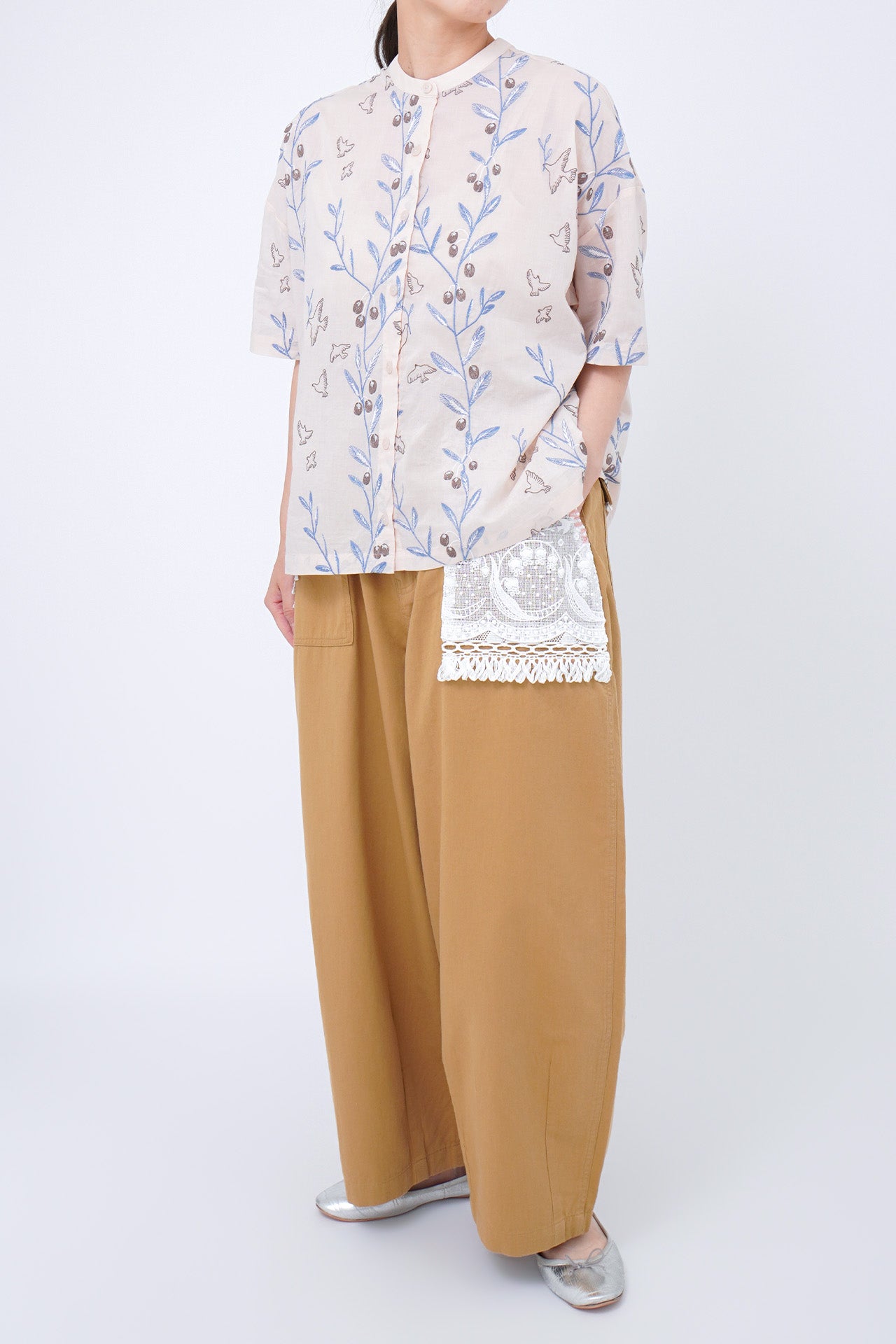 BEIGE/model:158cm