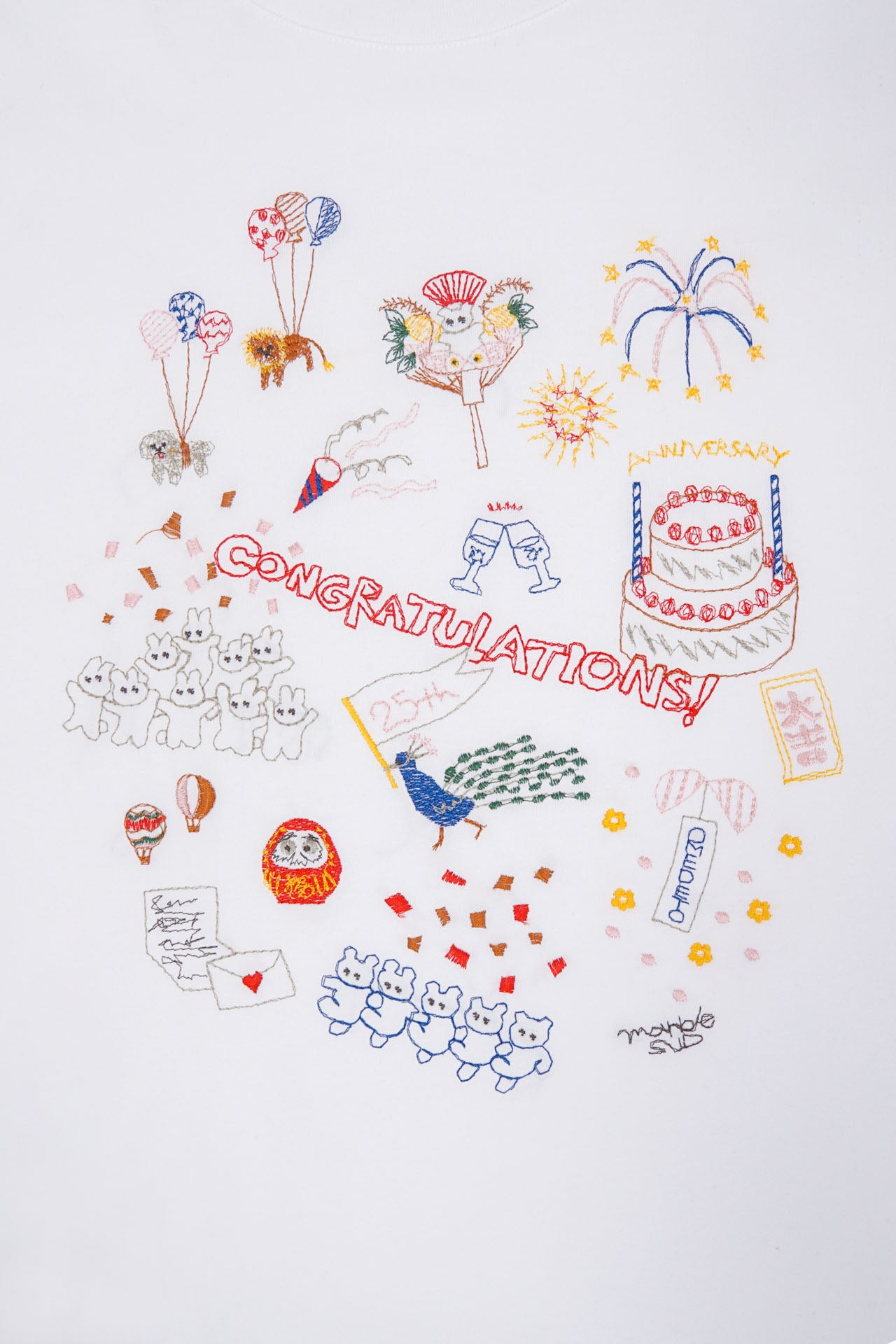 EMB congratulations Tシャツ | marble SUD(マーブルシュッド)公式通販