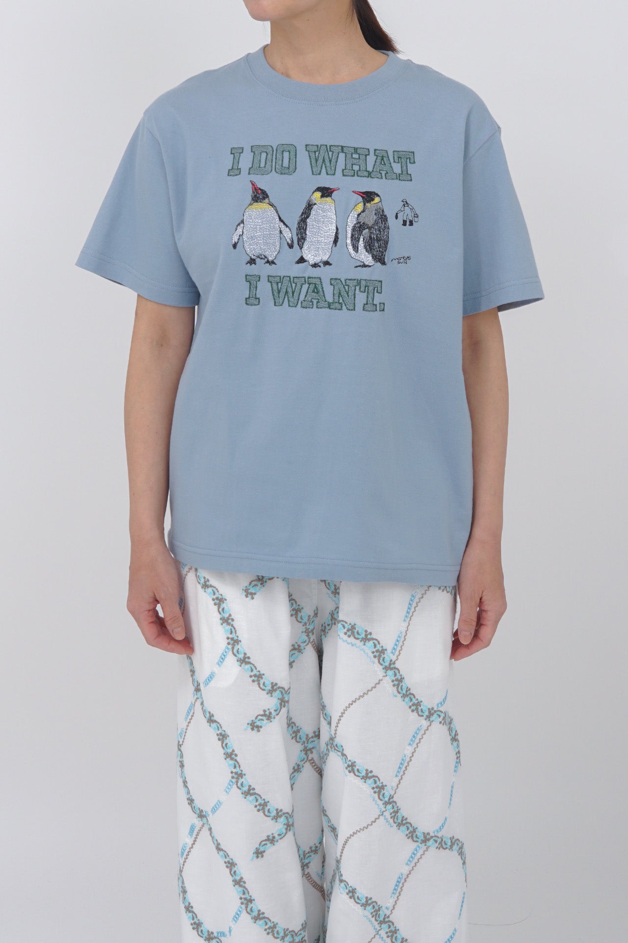 marble sud Ｔシャツ カットソー マーブルシュッド EMB selfish Tシャツ | marble SUD(マーブルシュッド)公式通販