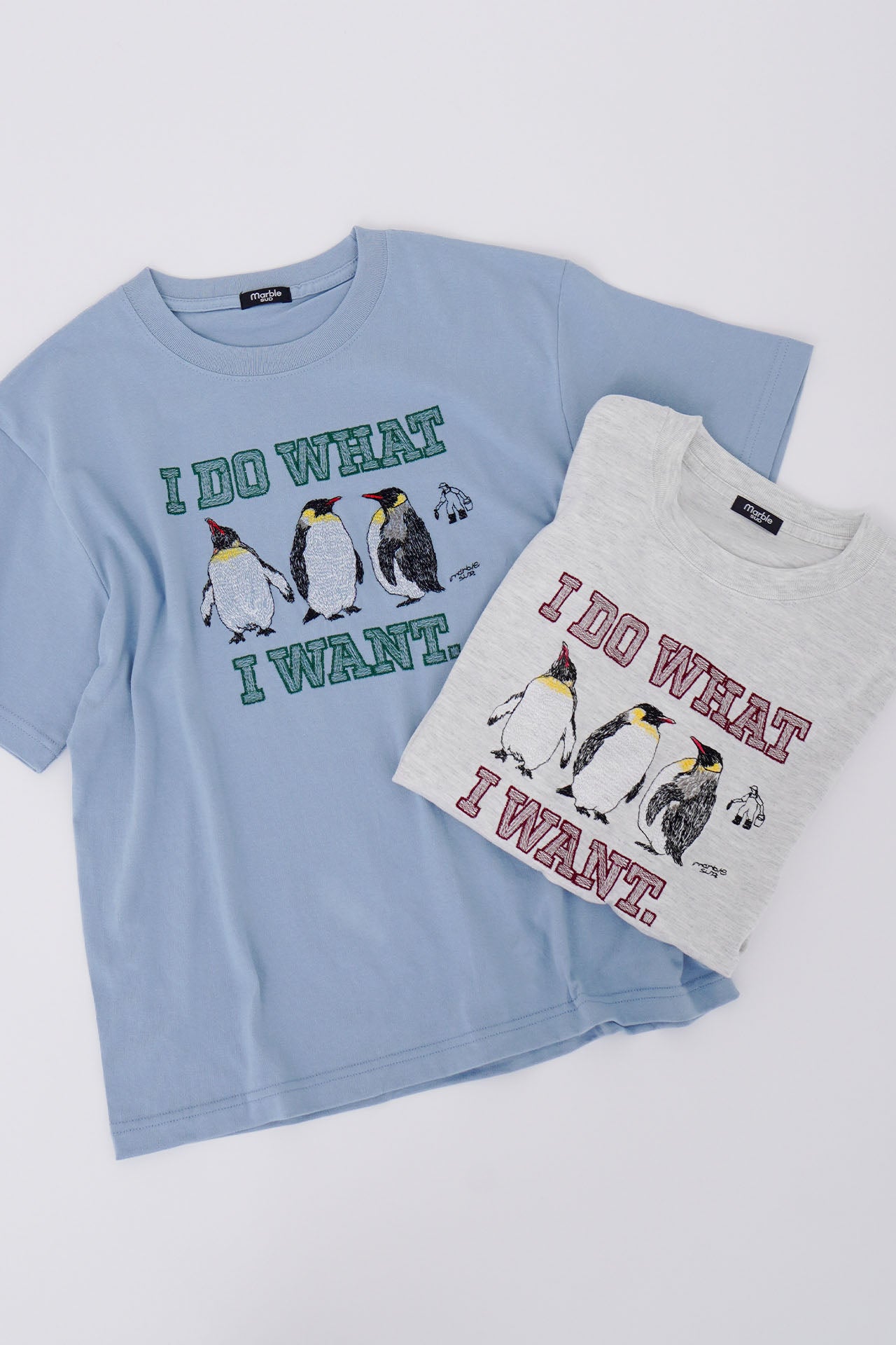 marble sud Ｔシャツ カットソー マーブルシュッド EMB selfish Tシャツ | marble SUD(マーブルシュッド)公式通販