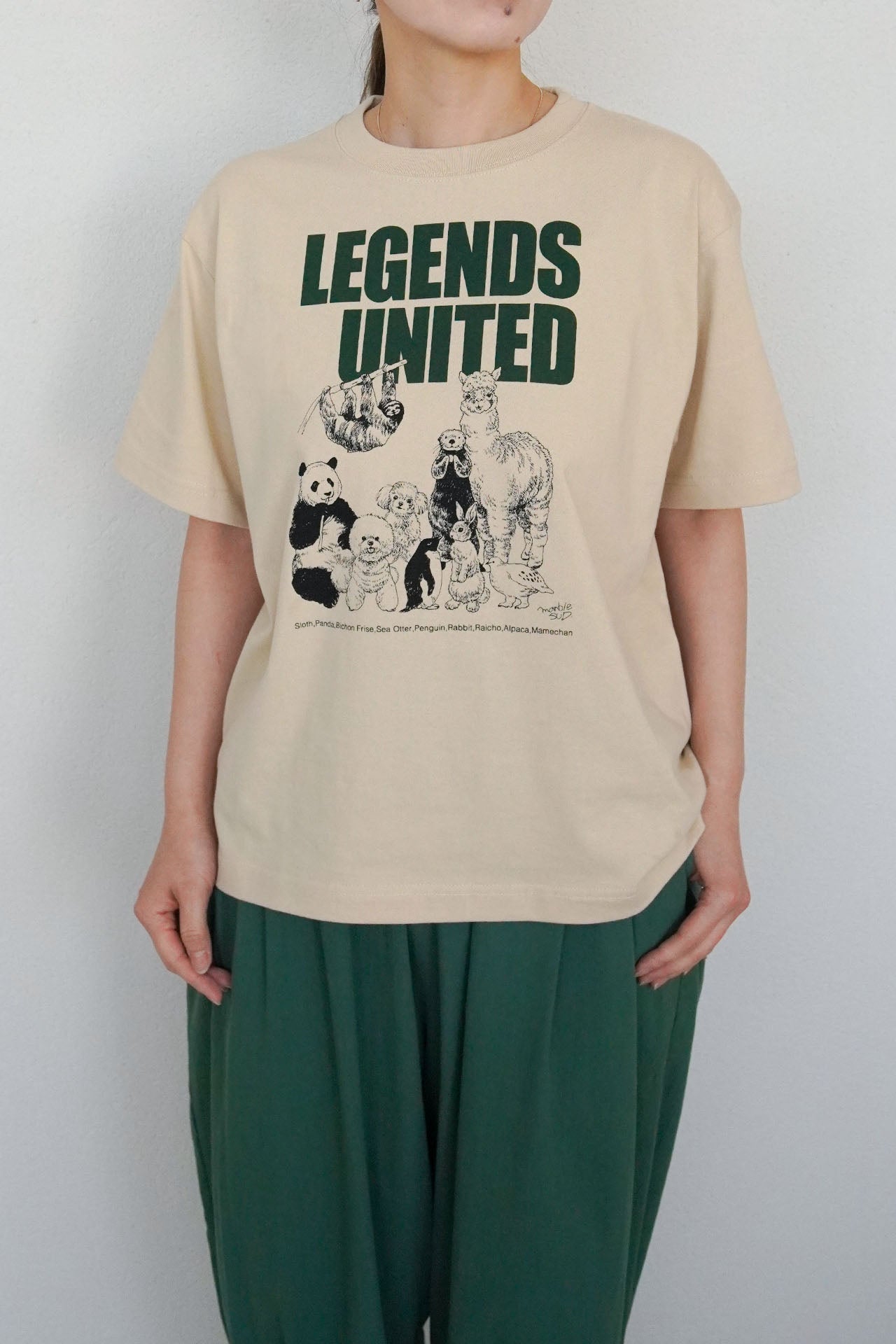 専用です。ミュベール    限定　完売　スズランTシャツ LEGENDS Tシャツ | marble SUD(マーブルシュッド)公式通販