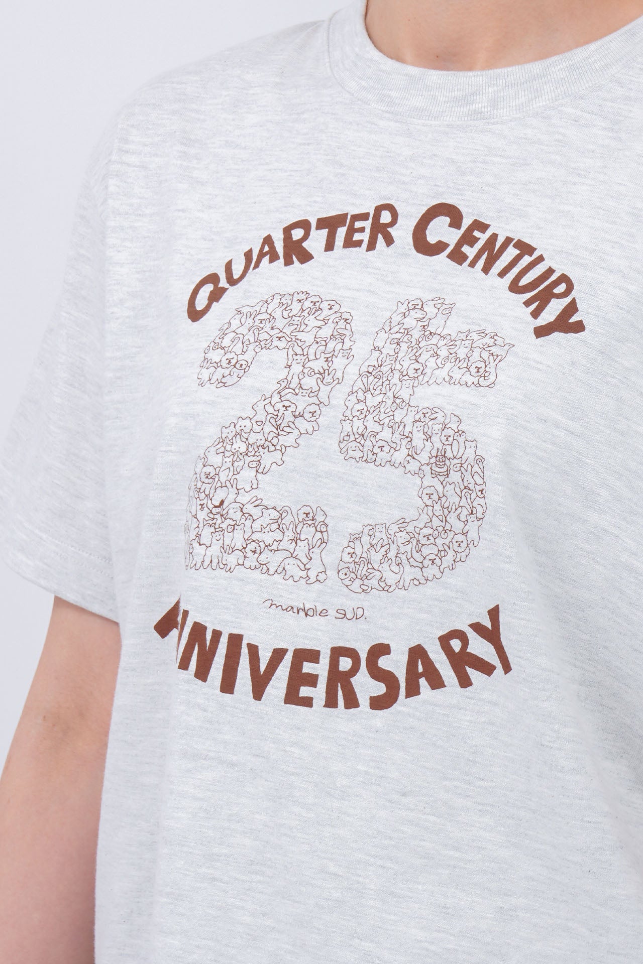 25SS 美品 マーブルシュッド Tシャツ　carrot yard ジャガード 25th LOTS Tシャツ | marble SUD(マーブルシュッド)公式通販