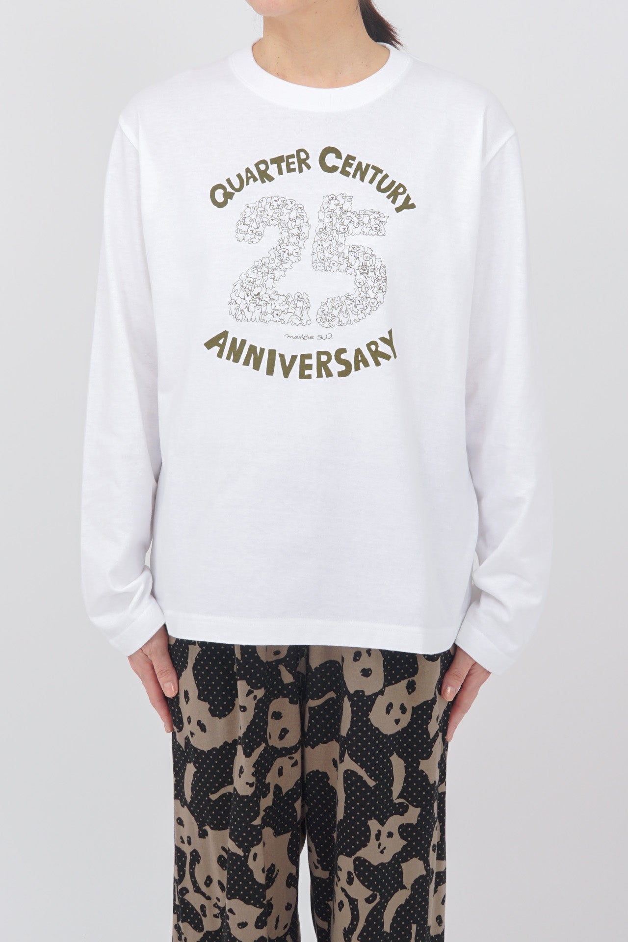 25th LOTS L/S Tシャツ | marble SUD(マーブルシュッド)公式通販