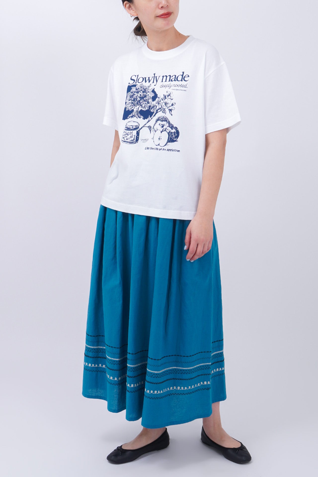 WHITE/model:168cm