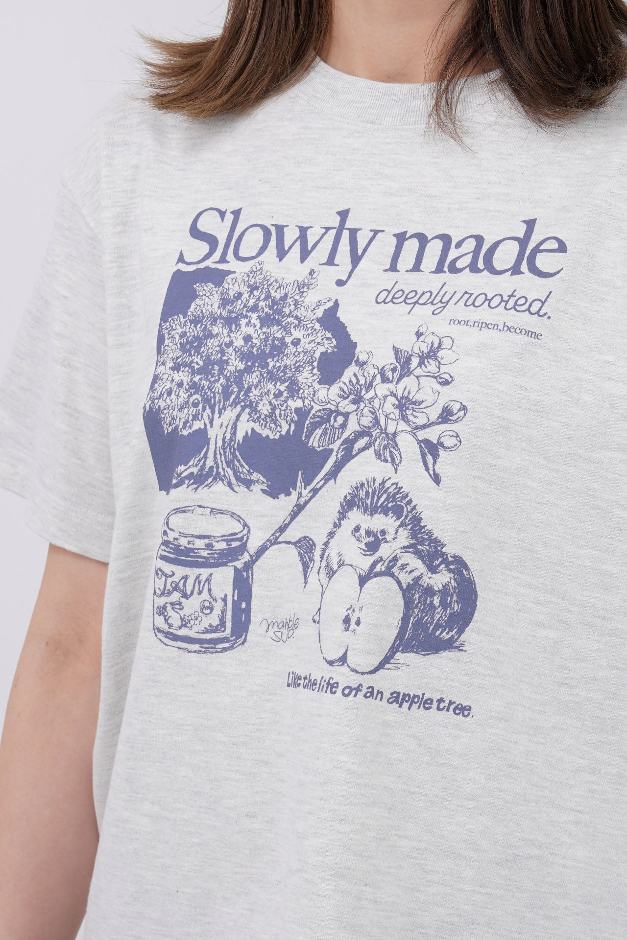 Apple Tシャツ | marble SUD(マーブルシュッド)公式通販