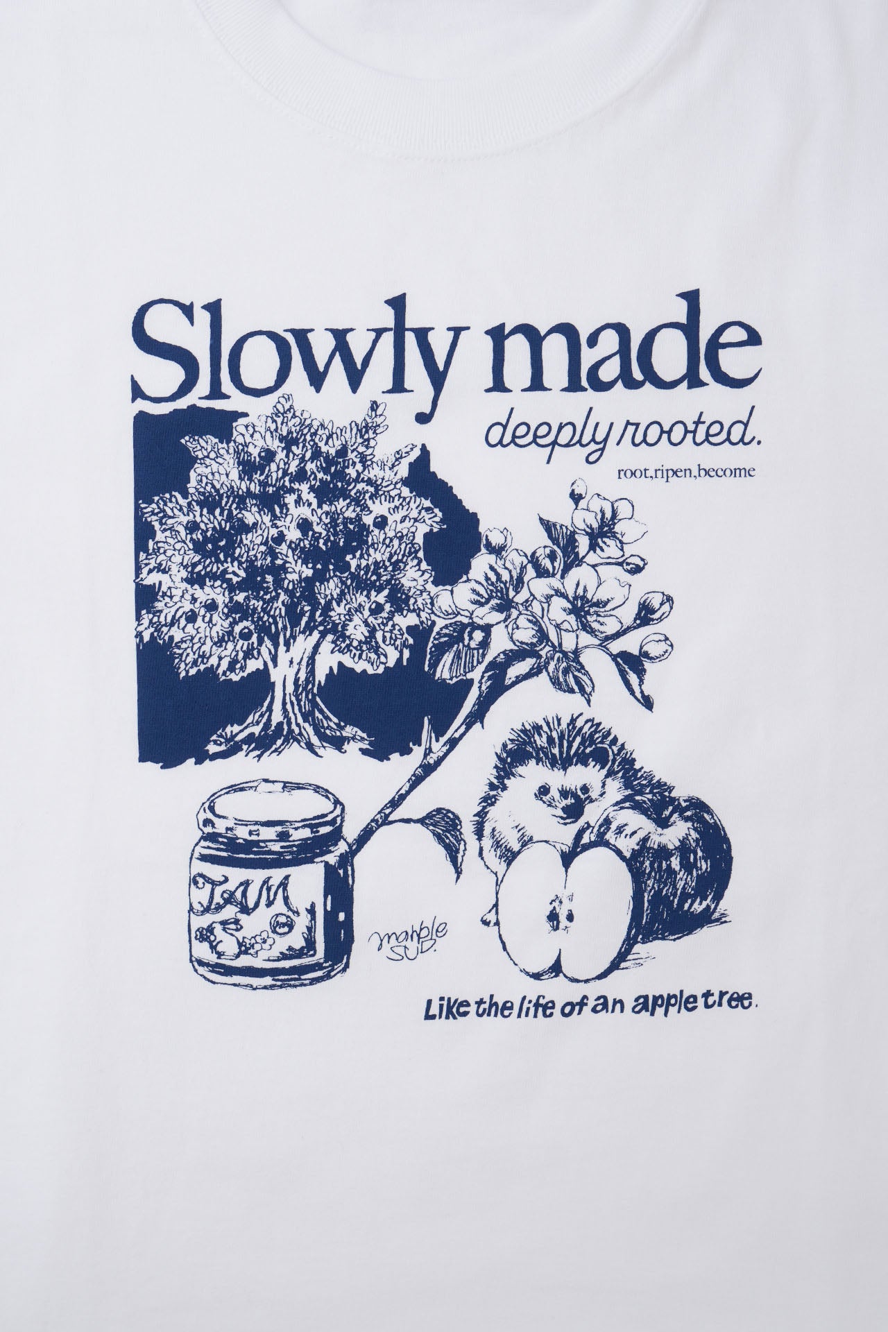 Apple Tシャツ | marble SUD(マーブルシュッド)公式通販