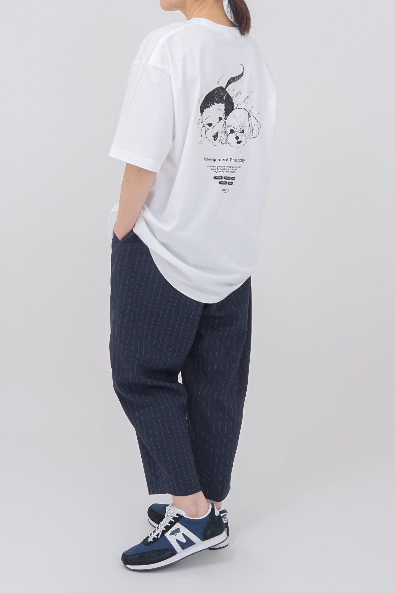 WHITE / model：161cm