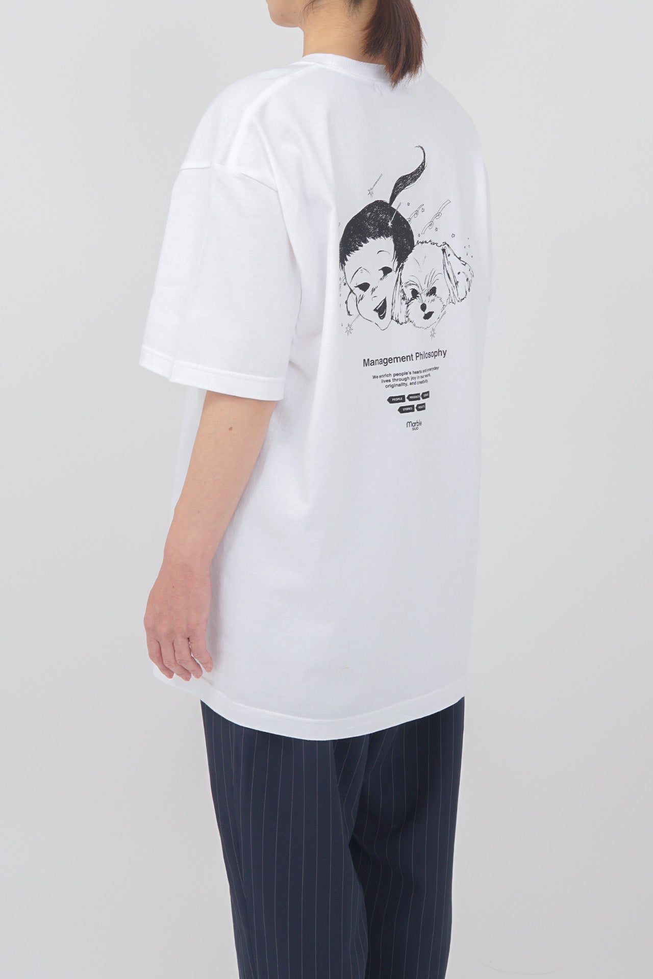 minami&mame Tシャツ | marble SUD(マーブルシュッド)公式通販