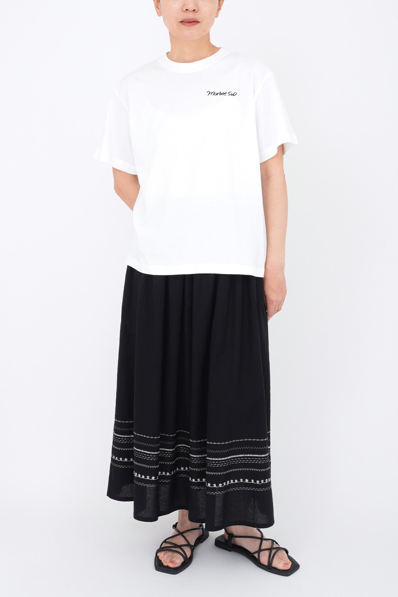 WHITE/model:161cm