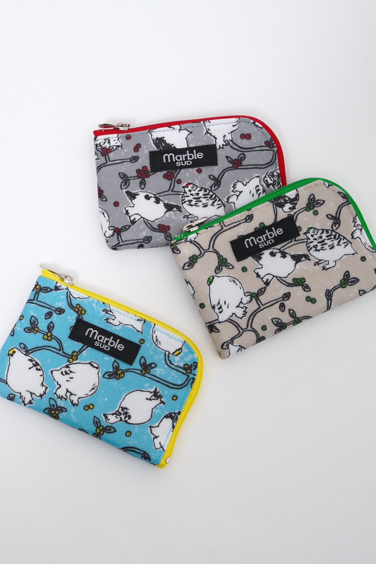 KAPITAL キャピタル チロルウール ムーンMAZE柄 シャーマンポンチョ kokemomo raicho L字ポーチ | marble SUD(マーブルシュッド)公式通販