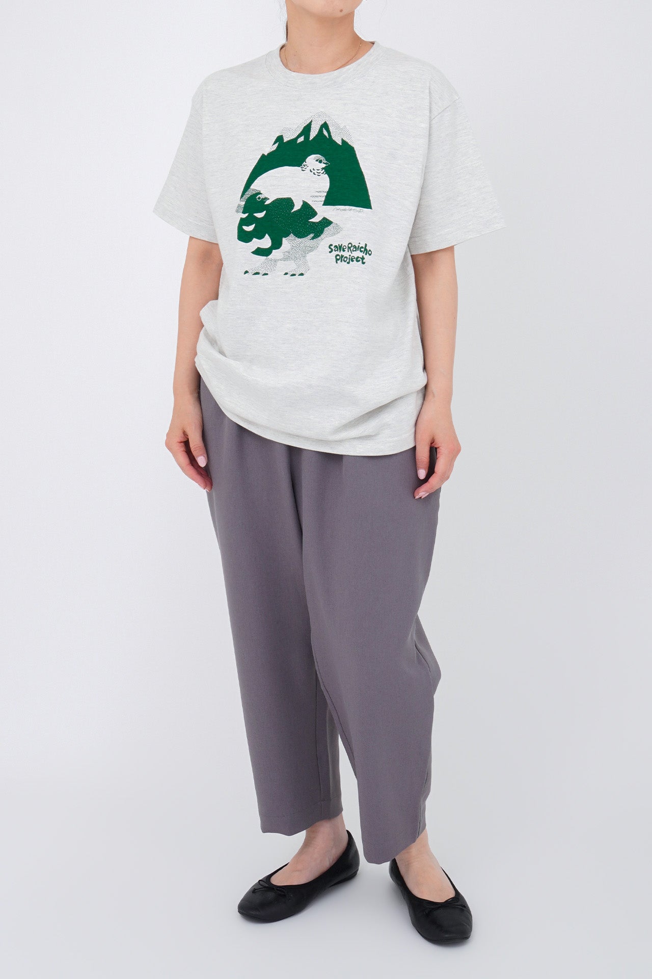 H.GREY/model:158cm