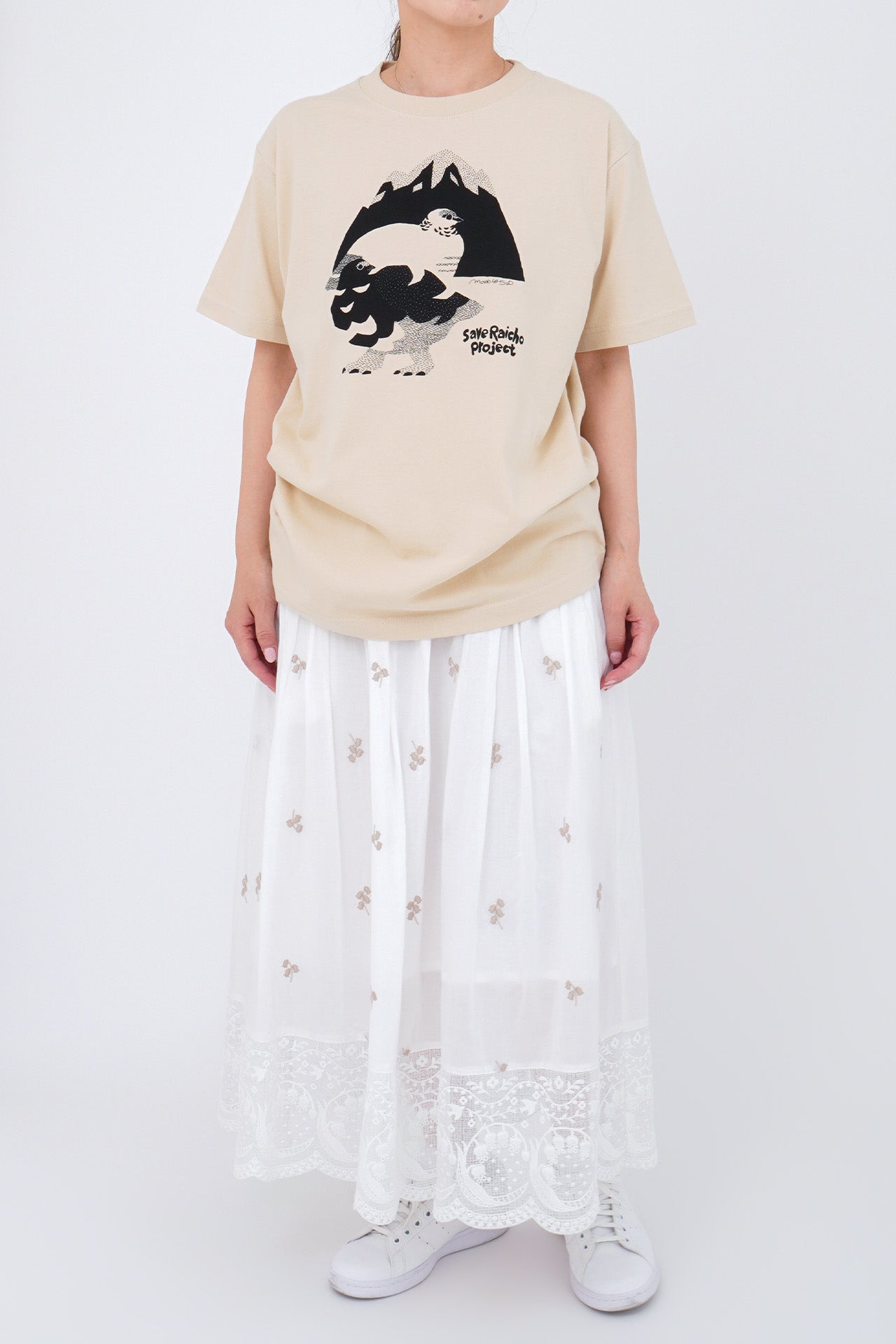 BEIGE/model:158cm