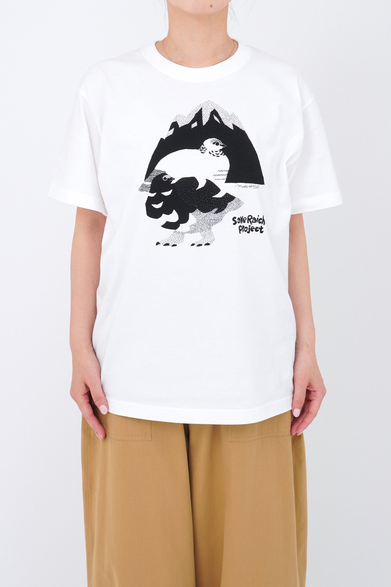 再入荷】raicho mountain Tシャツ | marble SUD(マーブルシュッド)公式通販