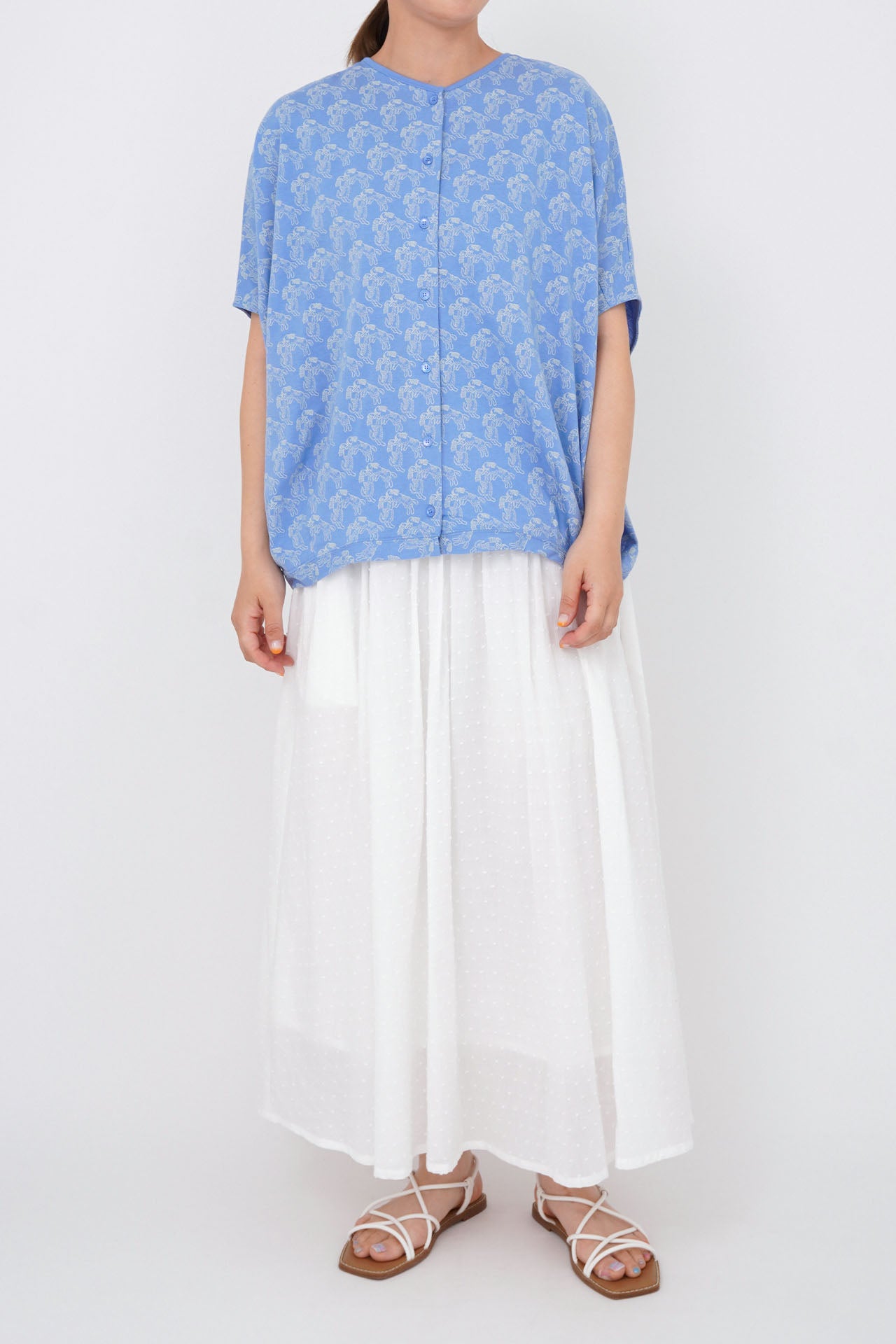 BLUE/model:168cm