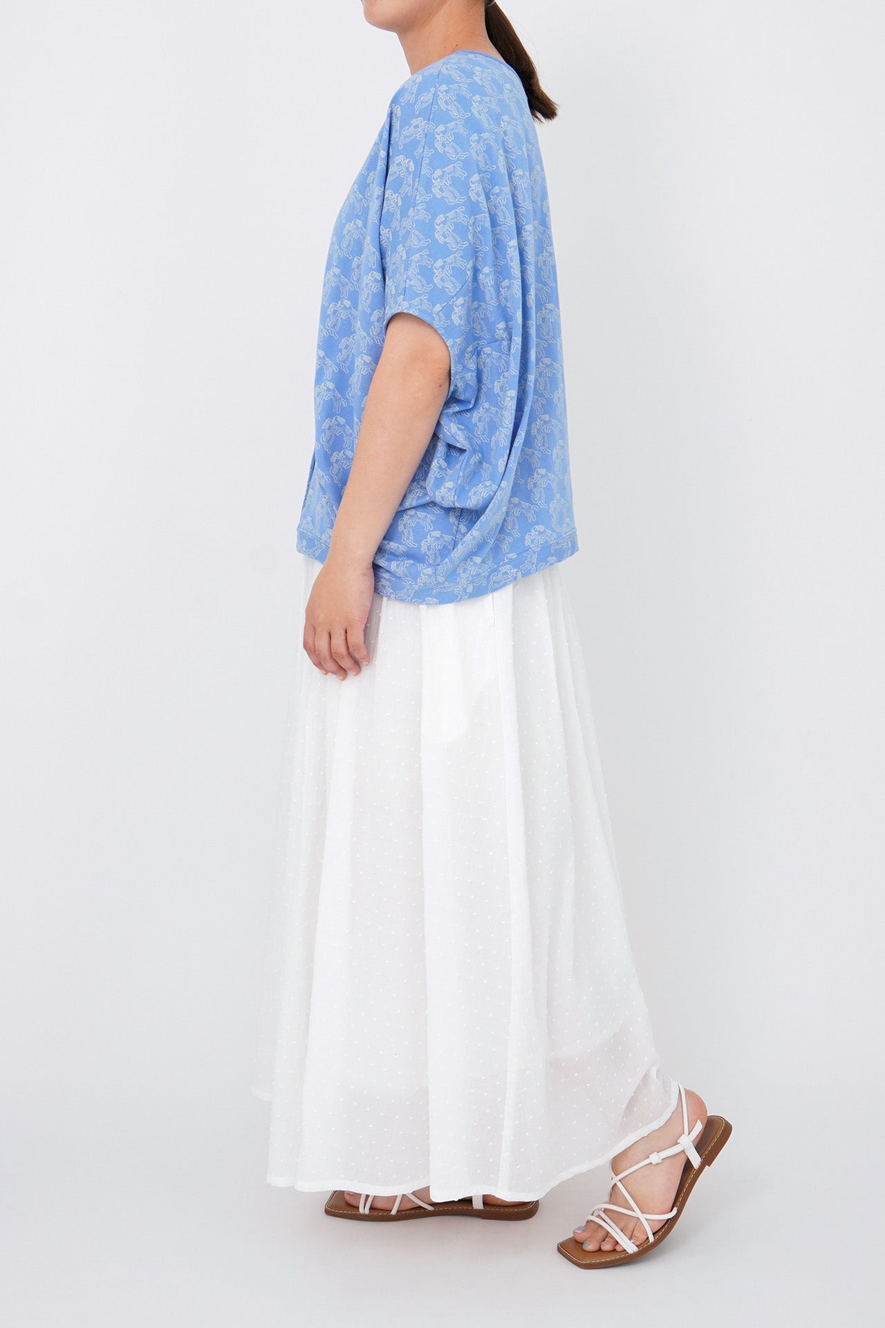 BLUE/model:168cm