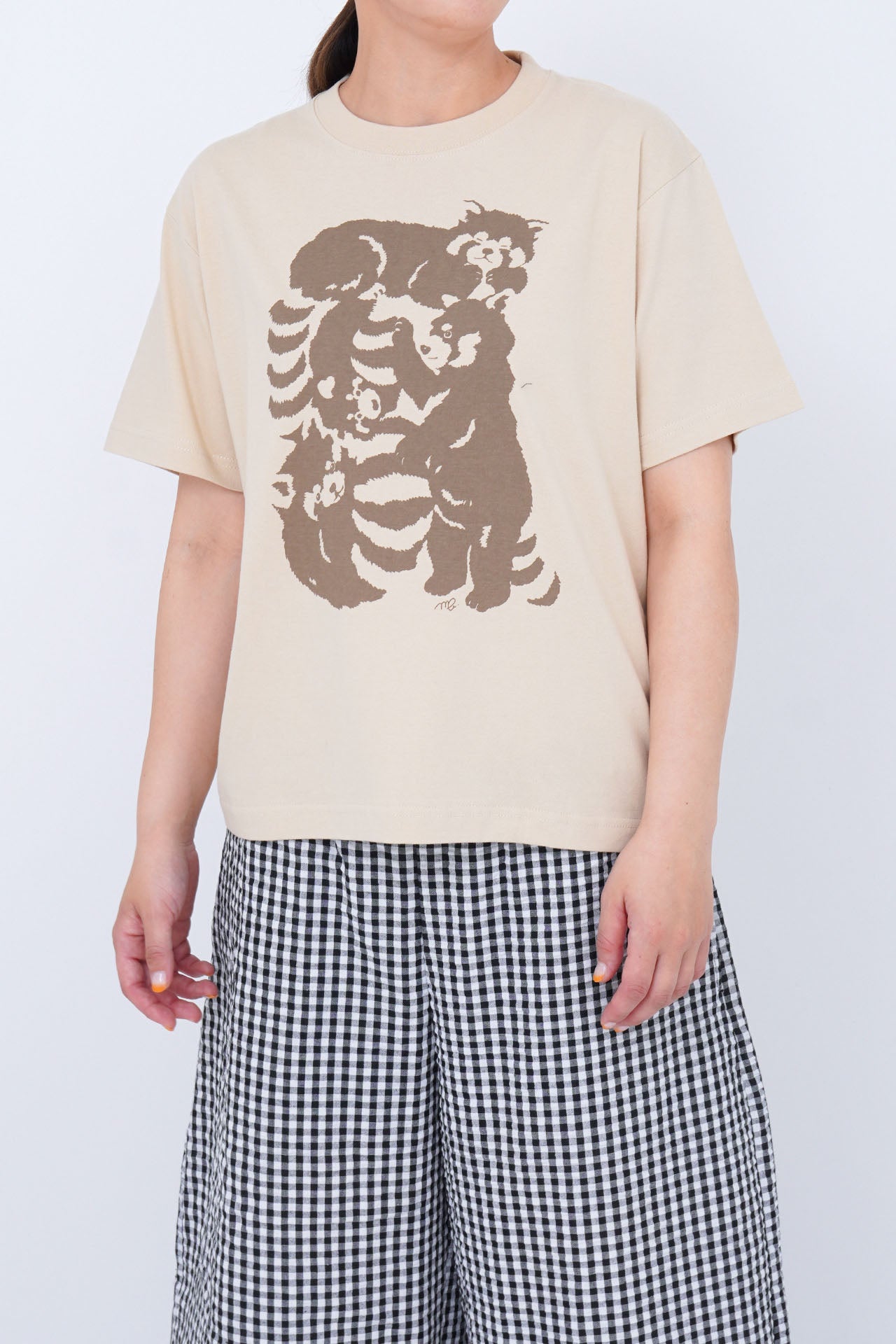 ☆mono lesser panda Tシャツ | marble SUD(マーブルシュッド)公式通販
