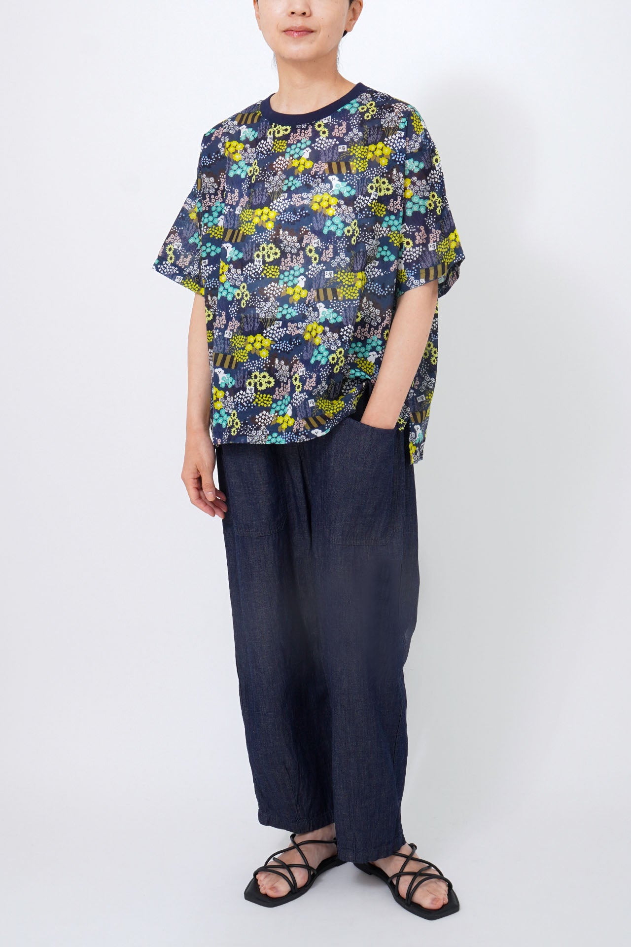 NAVY/model:161cm