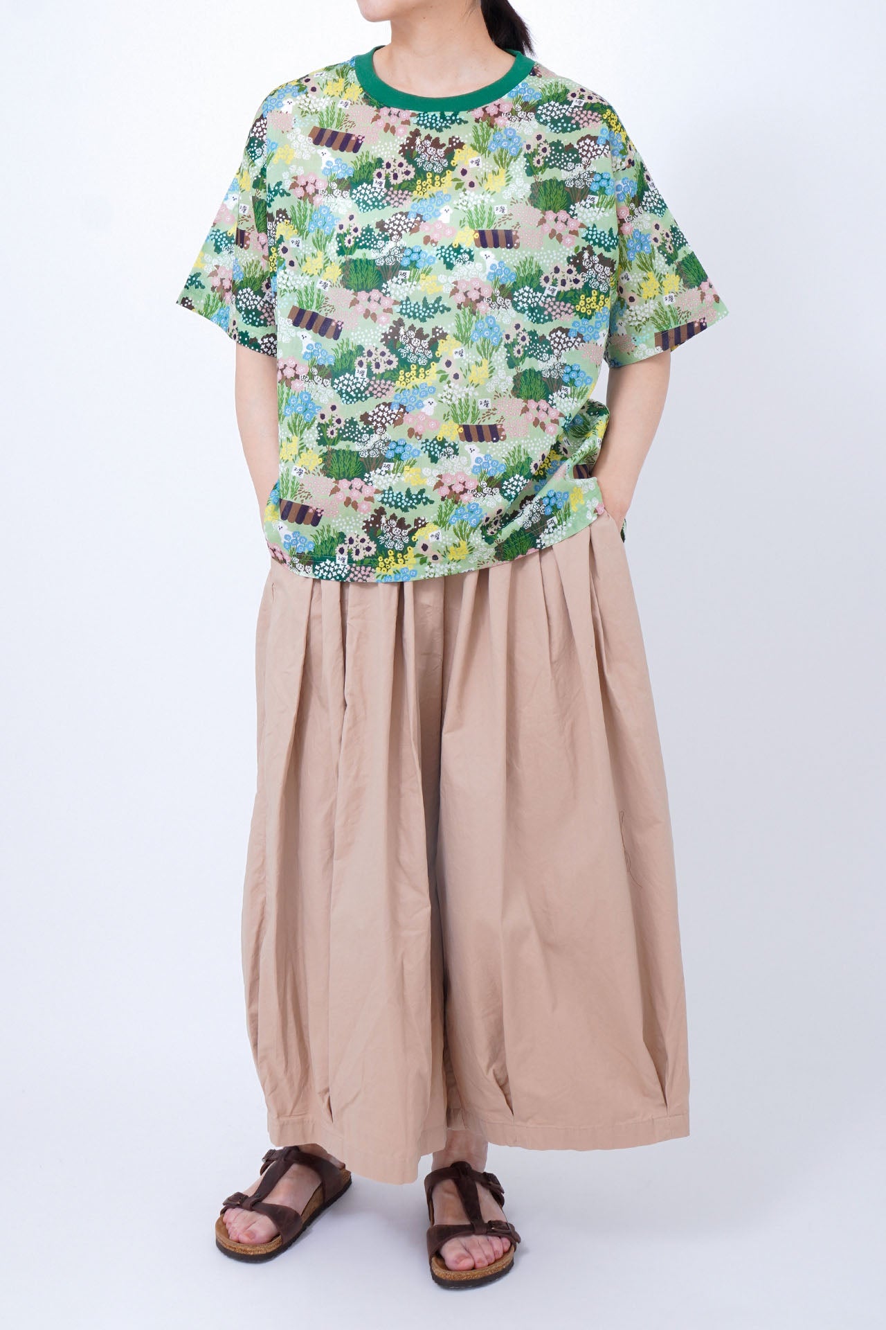 GREEN/model:161cm