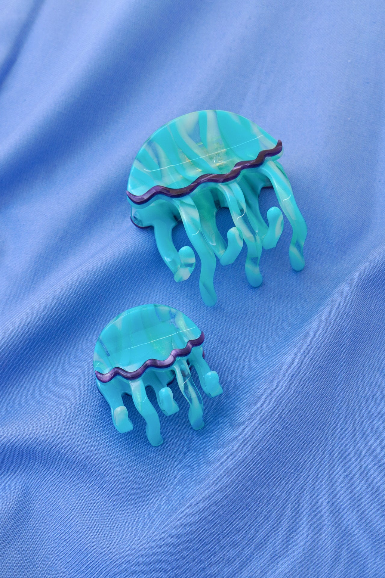 CZ Jellyfish Mini Hair Claw | marble SUD(マーブルシュッド)公式通販