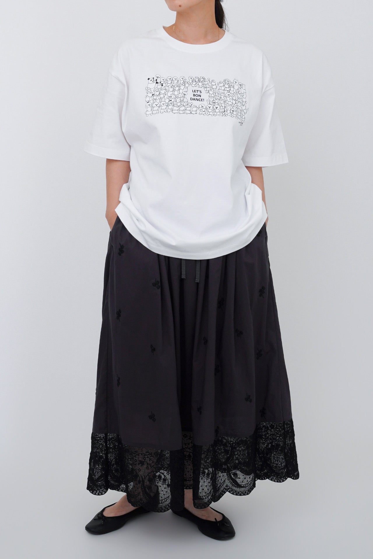 WHITE/model:158cm