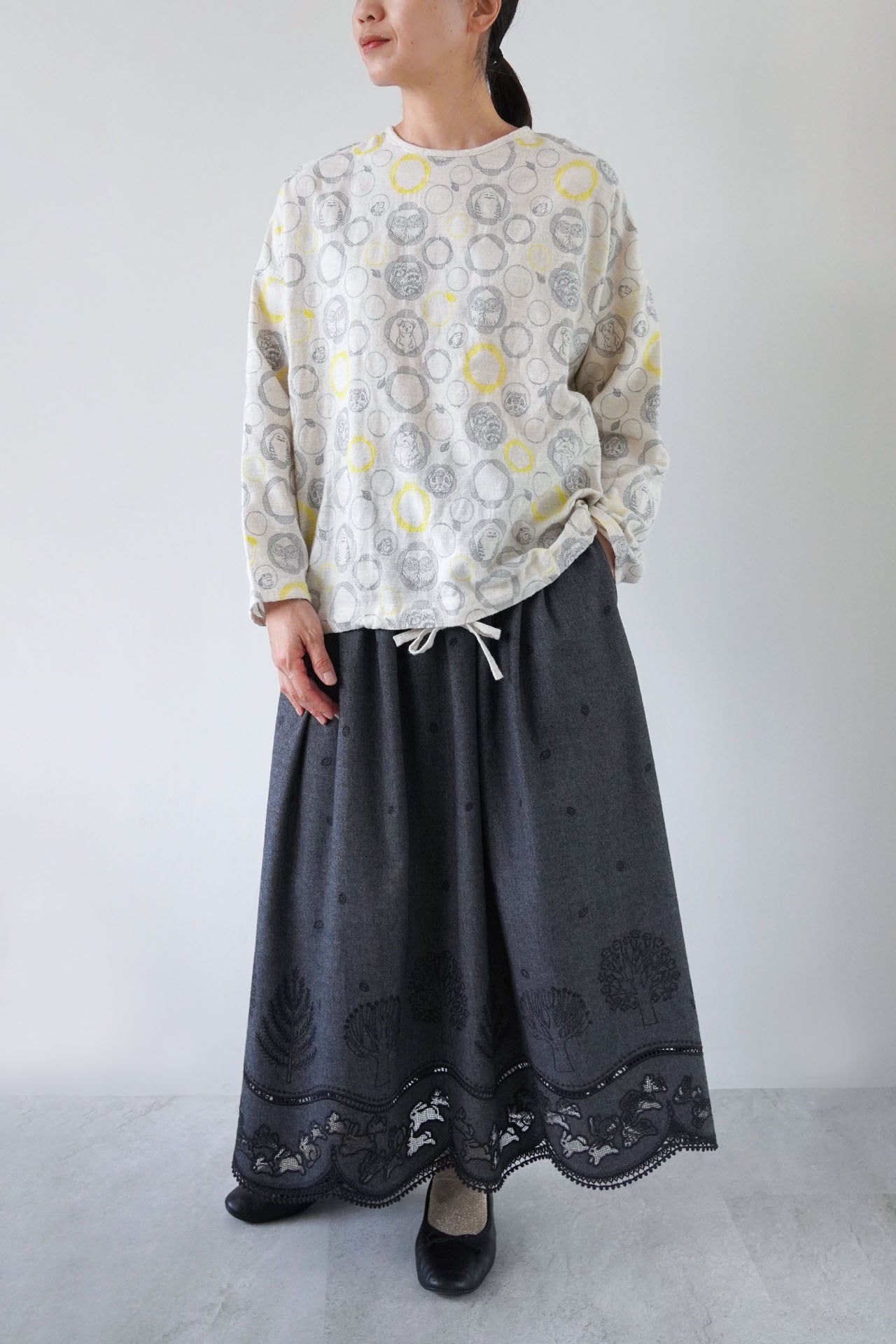 IVORY/model:161cm