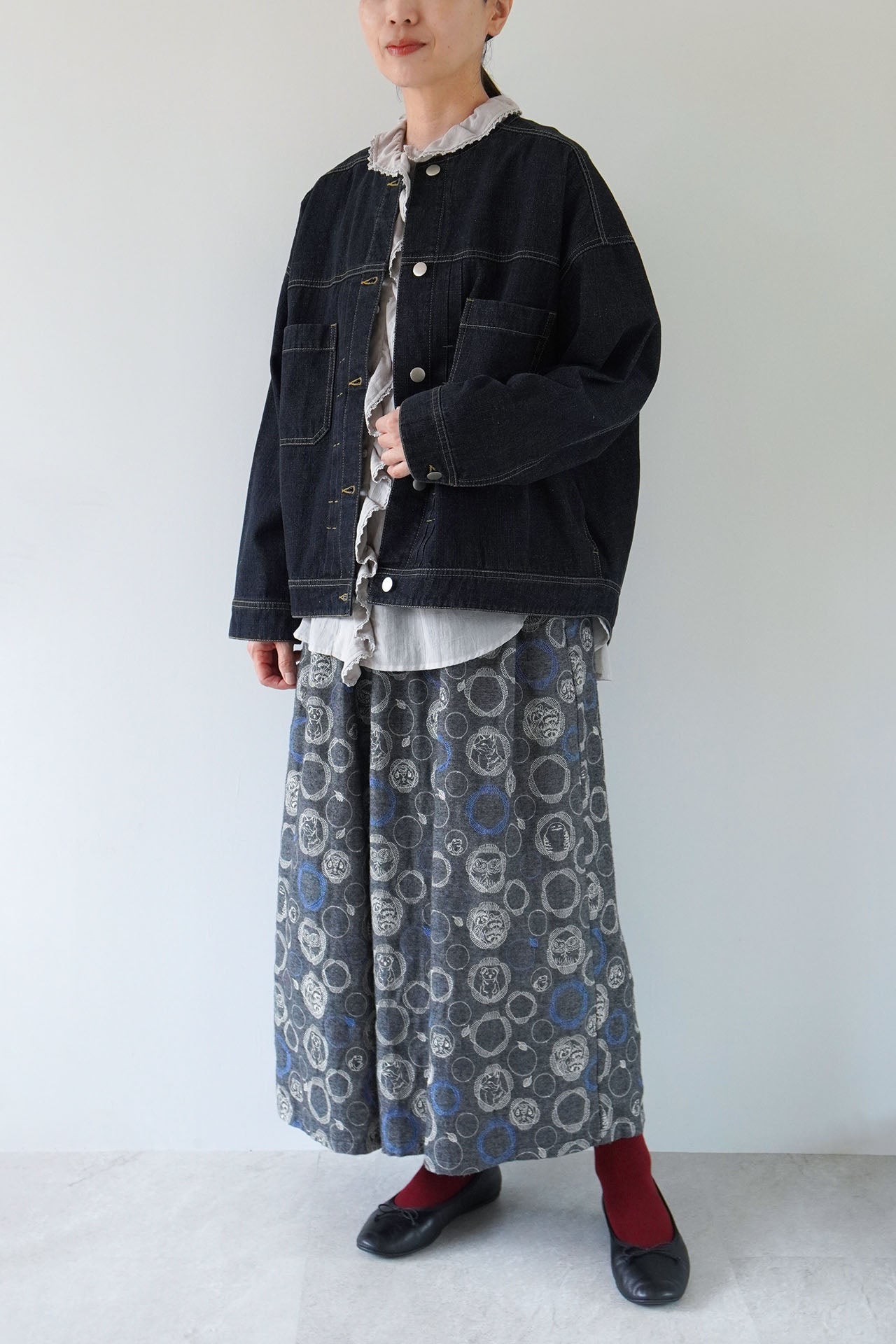 marble SUD birdcircle ハカマパンツ tree house ハカマパンツ | marble SUD(マーブルシュッド)公式通販