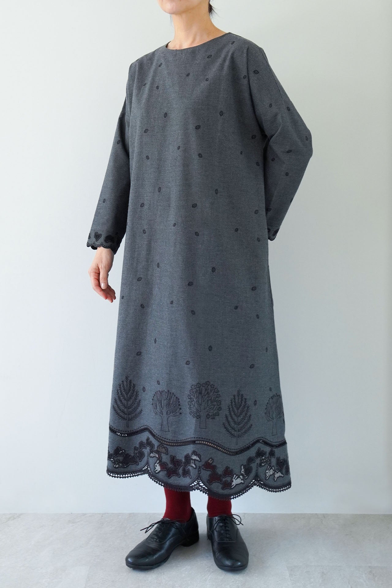 GREY/model:161cm