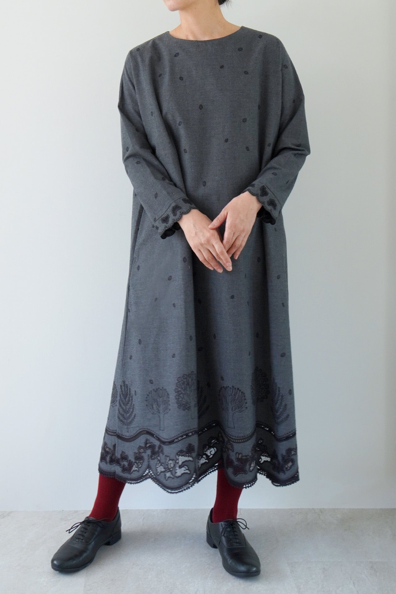 GREY/model:161cm