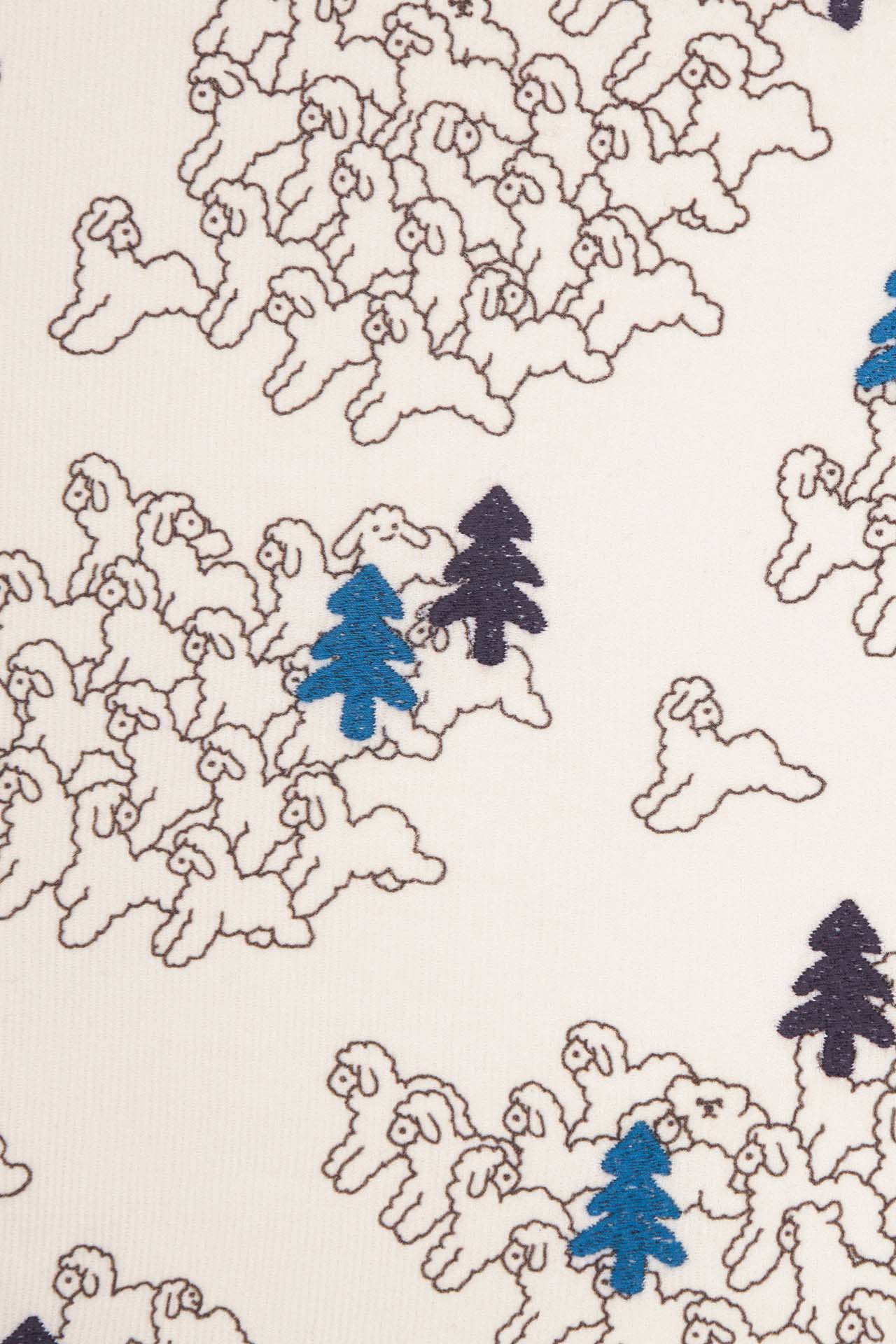 sheep parade セナカシャーリングワンピース | marble SUD(マーブル