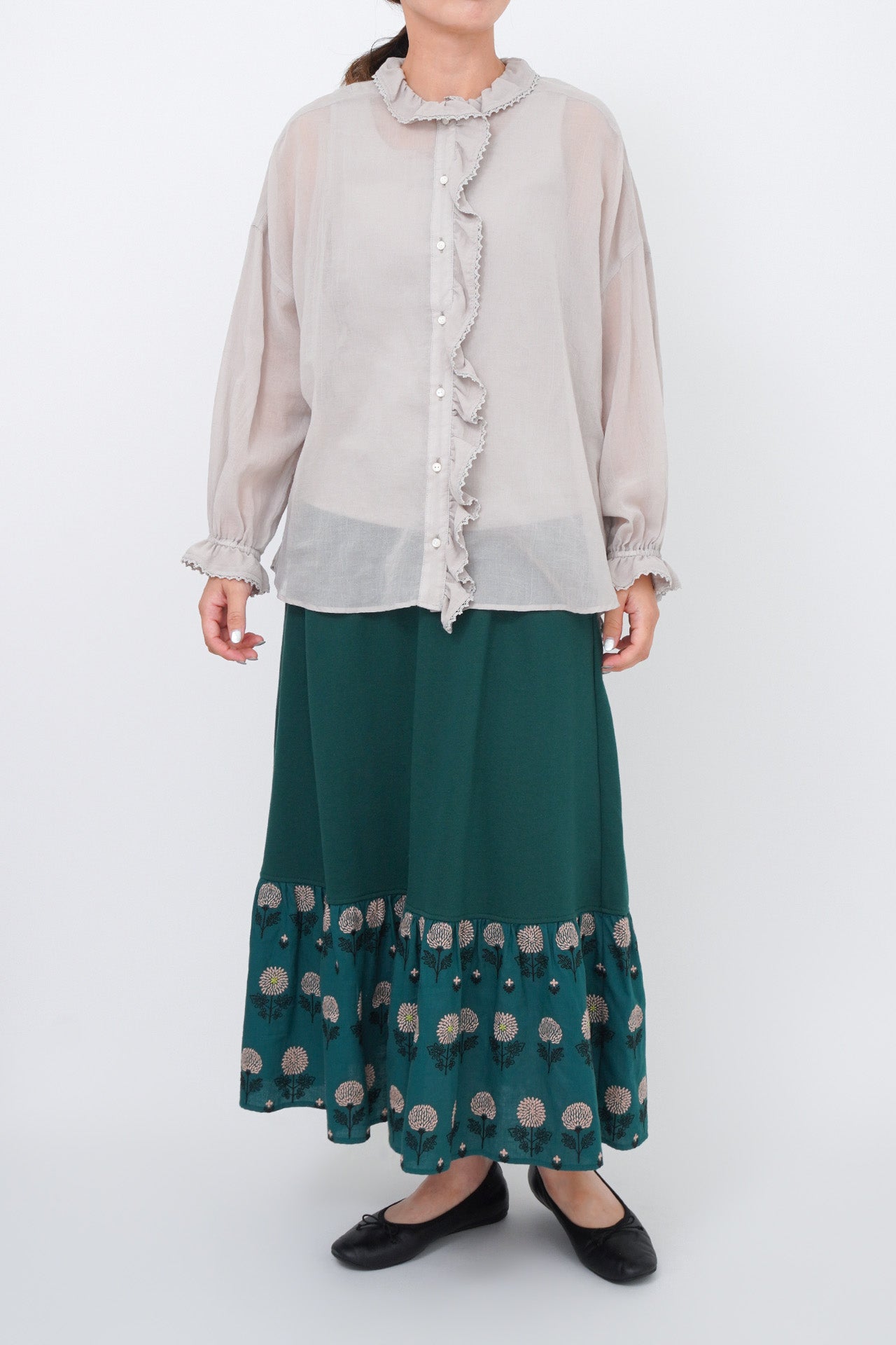 GREEN/model:168cm