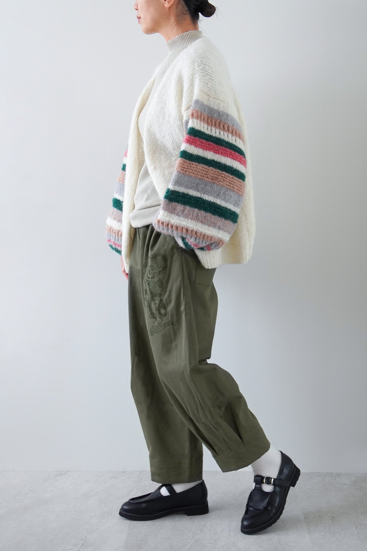 KHAKI/model:161cm