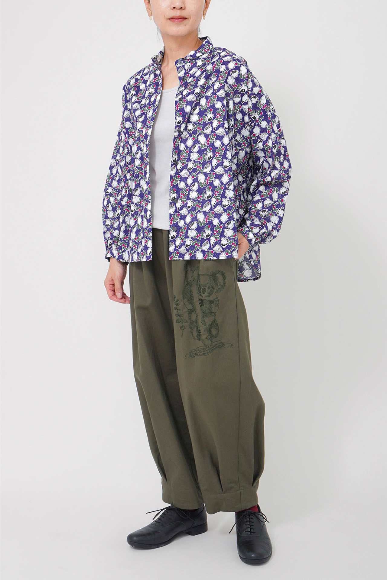 KHAKI/model:161cm