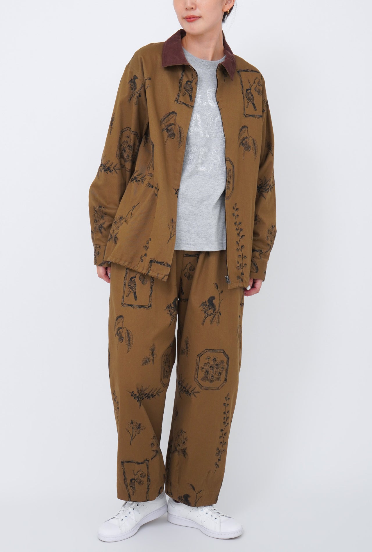 BROWN/model:168cm