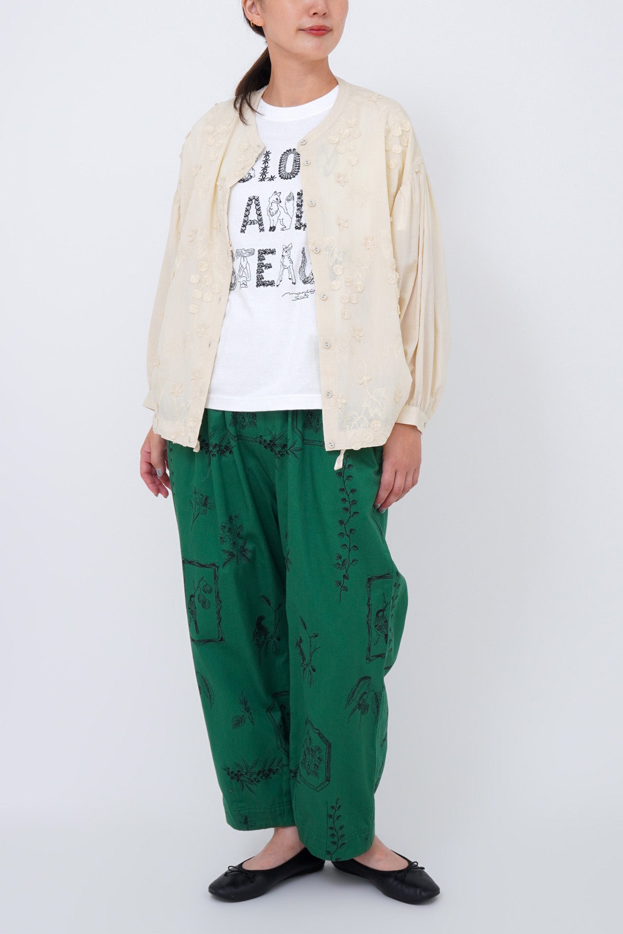 GREEN/model:168cm